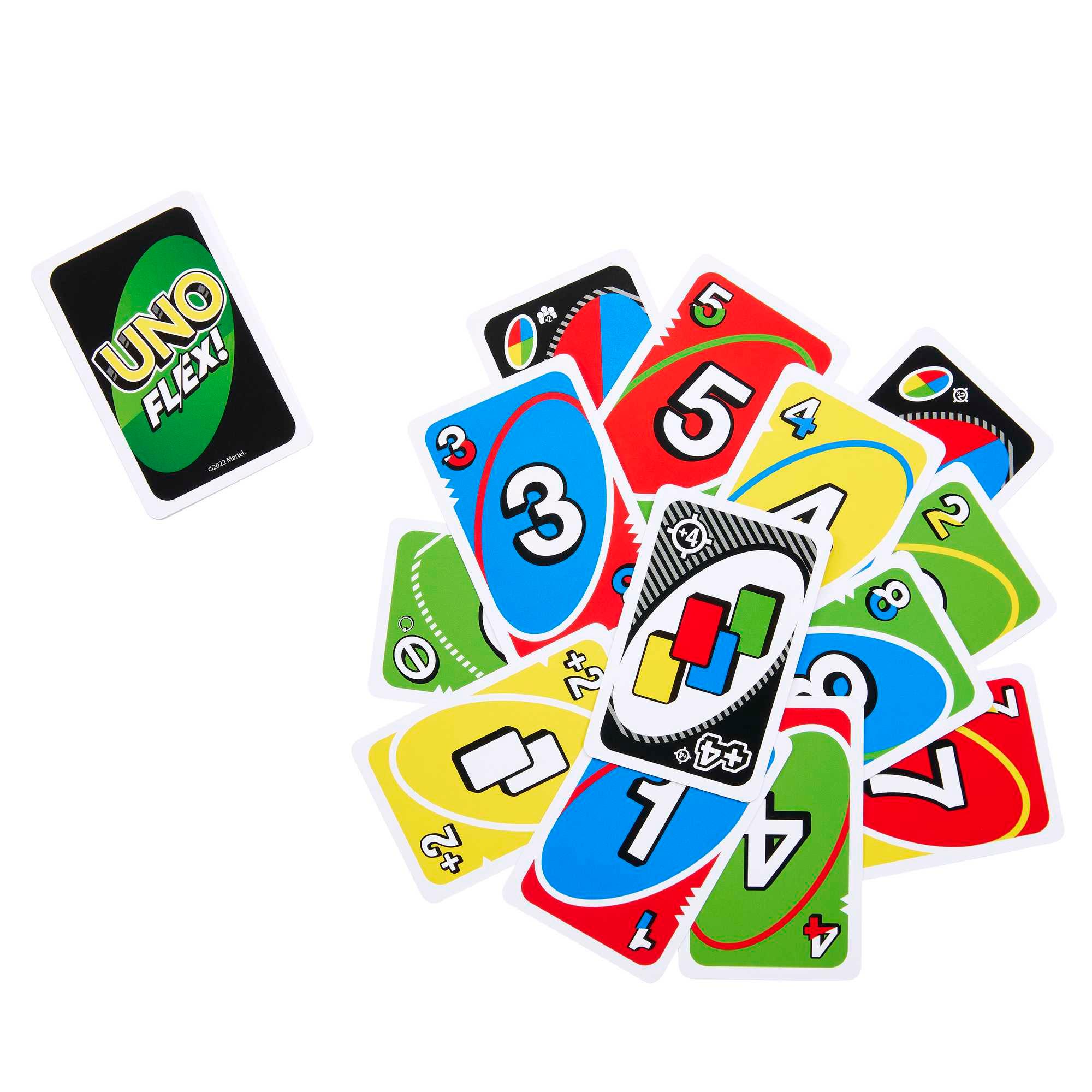 Produktbild Mattel Games UNO Flex, Kartenspiel, Familienspiel 3 von 6