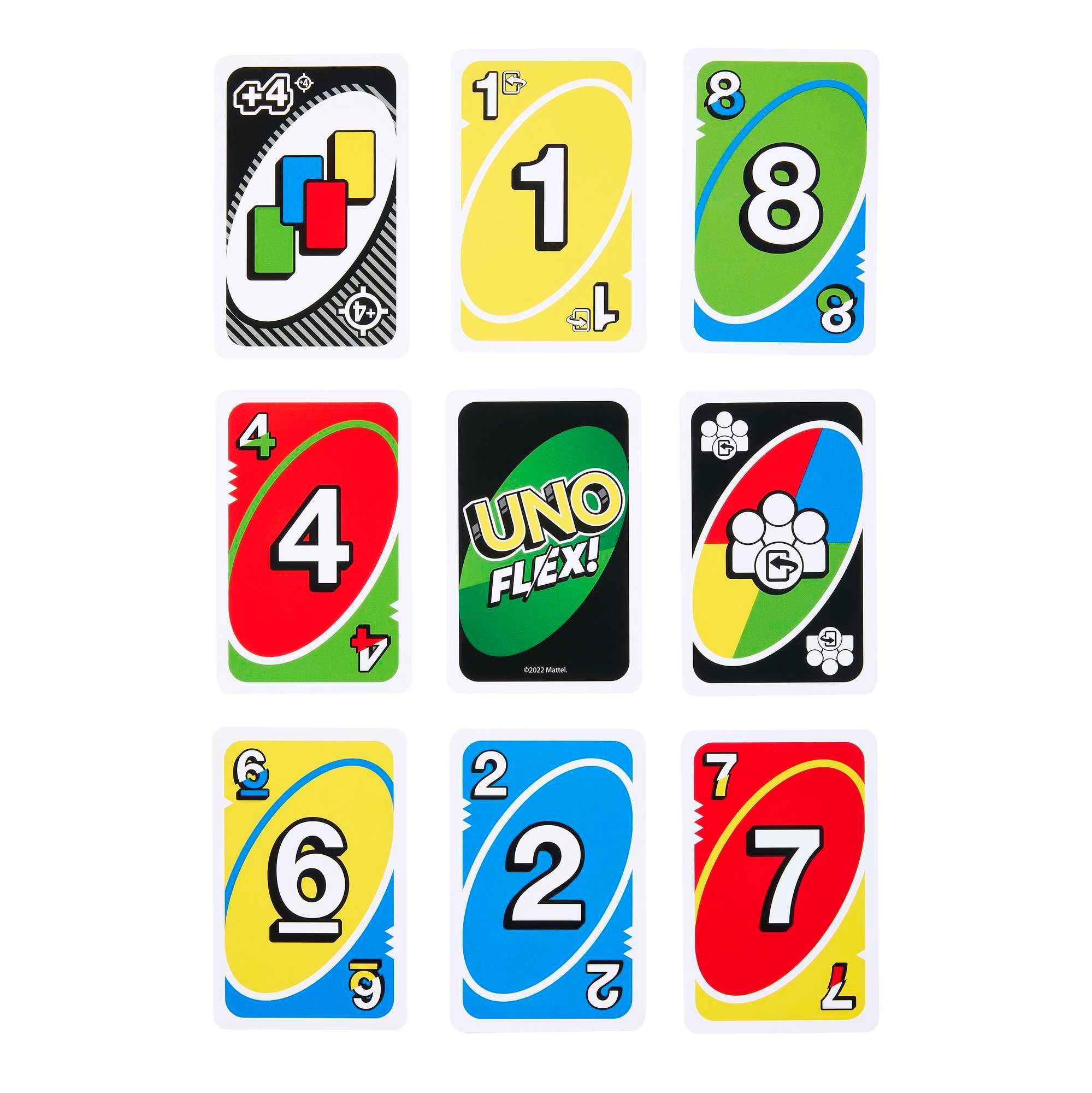Produktbild Mattel Games UNO Flex, Kartenspiel, Familienspiel 5 von 6