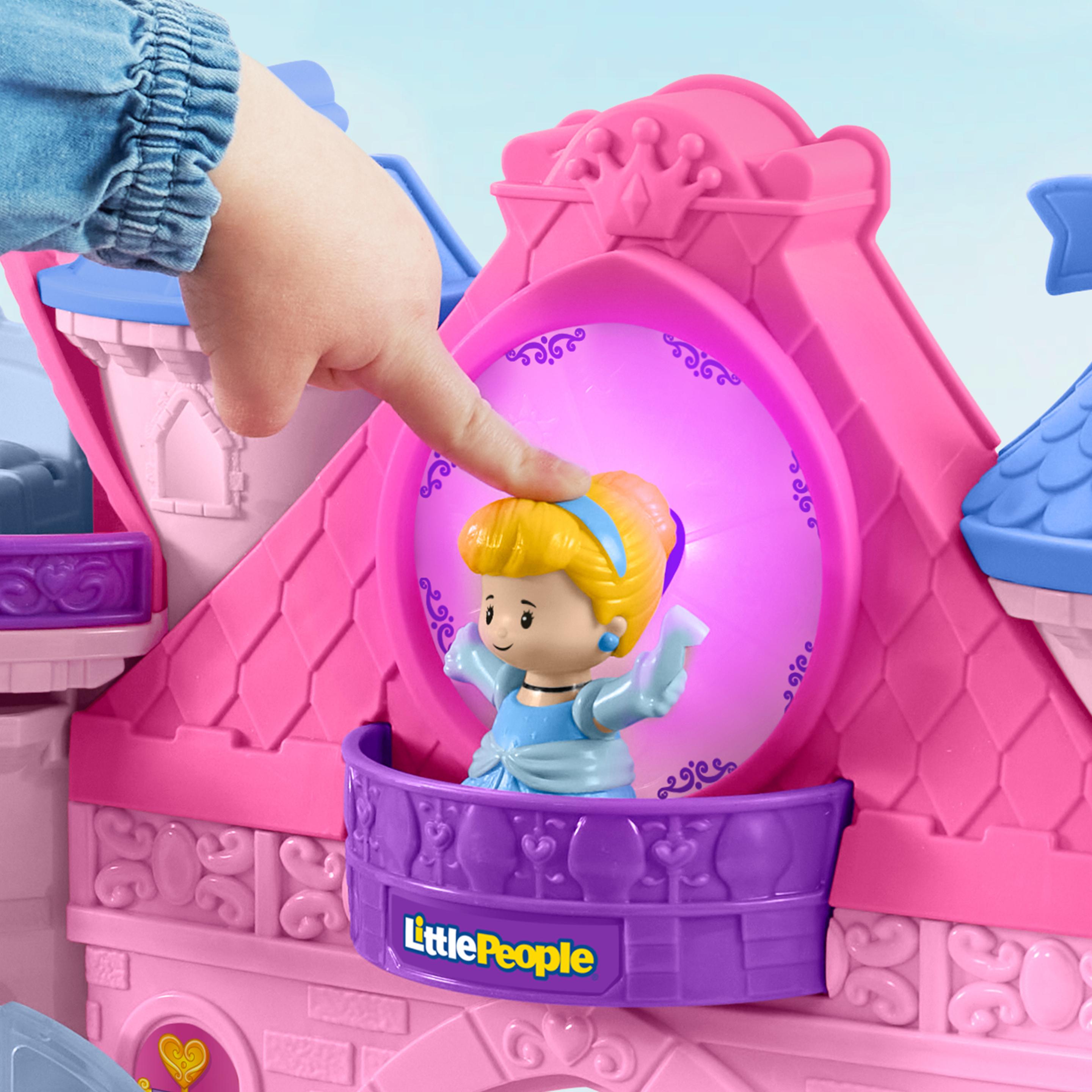 Produktbild Disney-Prinzessin Spielset für Kleinkinder von Little People, Magische Lichter und Tanz-Schloss mit 2 Figuren 3 von 6