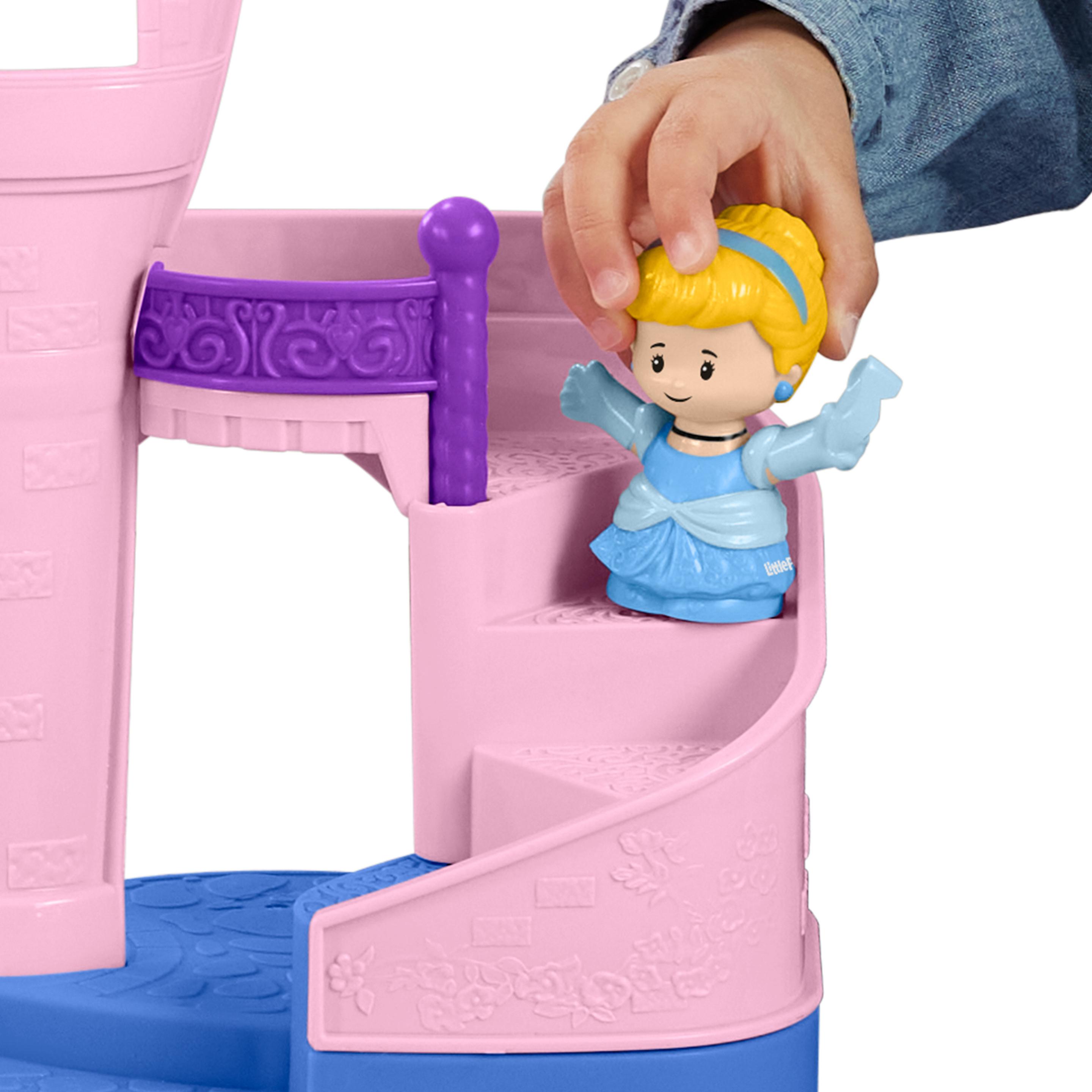 Produktbild Disney-Prinzessin Spielset für Kleinkinder von Little People, Magische Lichter und Tanz-Schloss mit 2 Figuren 4 von 6