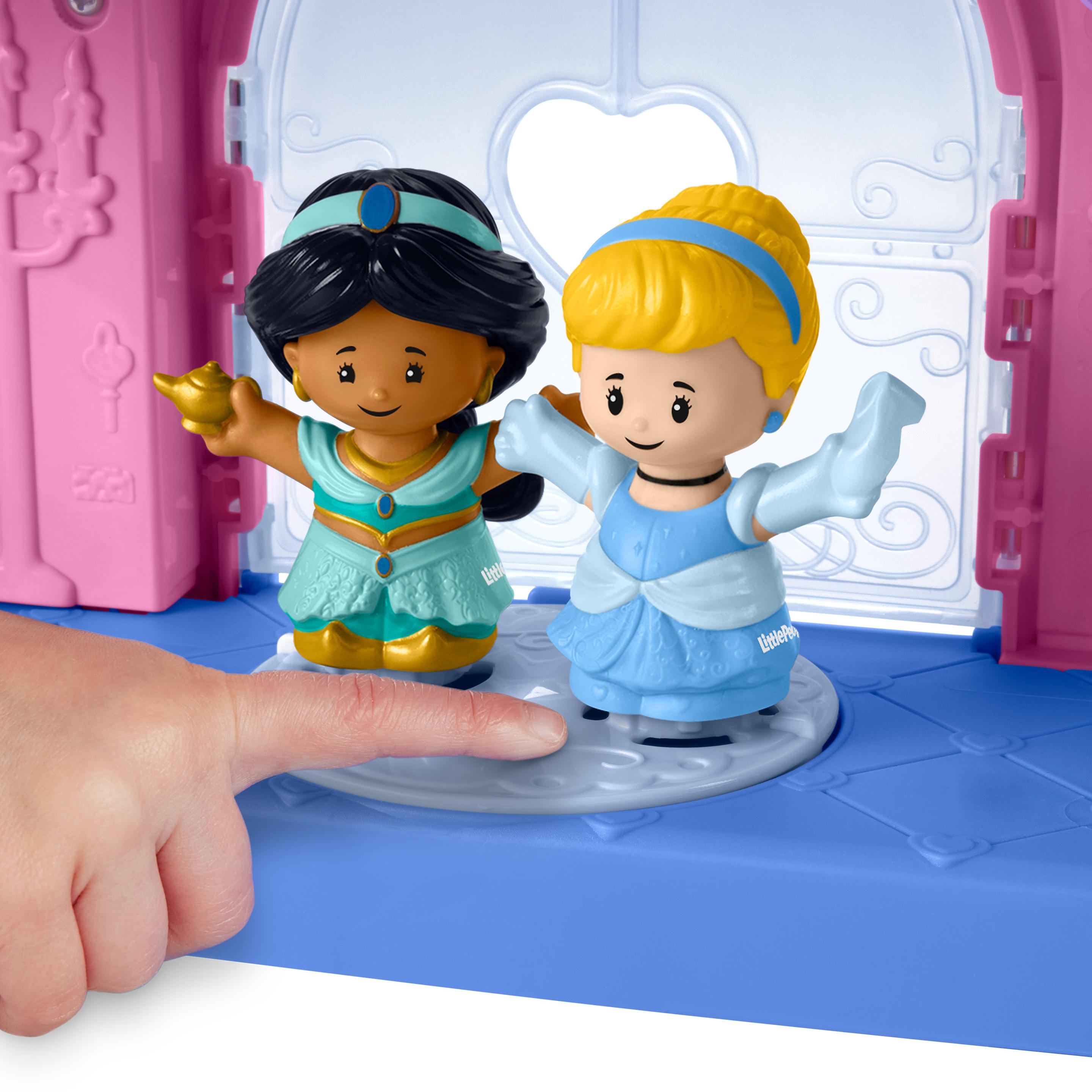 Produktbild Disney-Prinzessin Spielset für Kleinkinder von Little People, Magische Lichter und Tanz-Schloss mit 2 Figuren 5 von 6