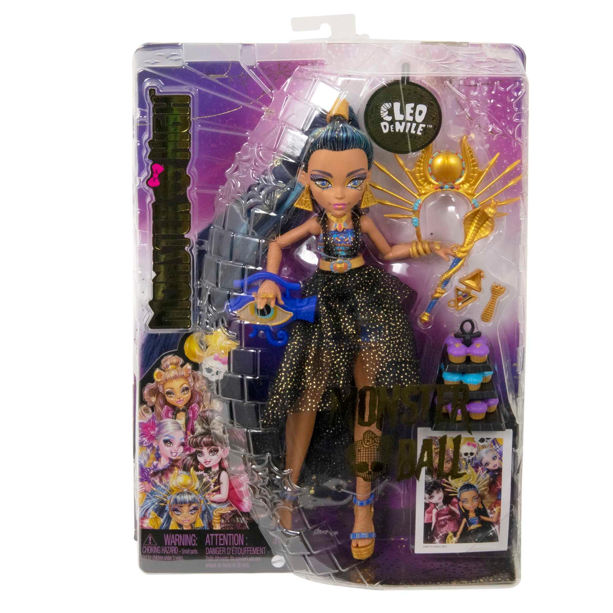 Produktbild Monster High Monster Ball Cleo de Nile Puppe 6 von 6