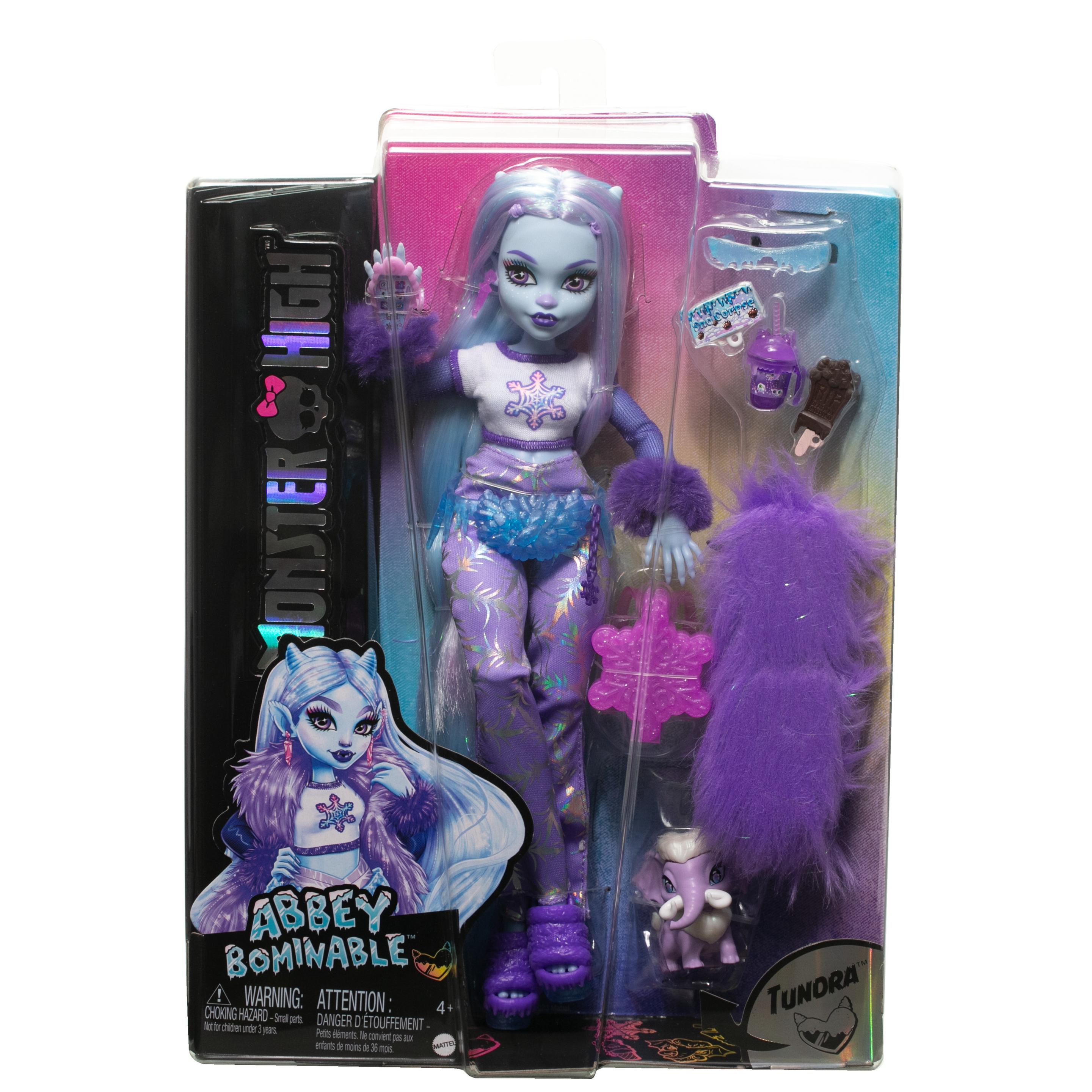 Produktbild Monster-High-Puppe, Abbey Bominable Yeti-Modepuppe mit Accessoires 6 von 6