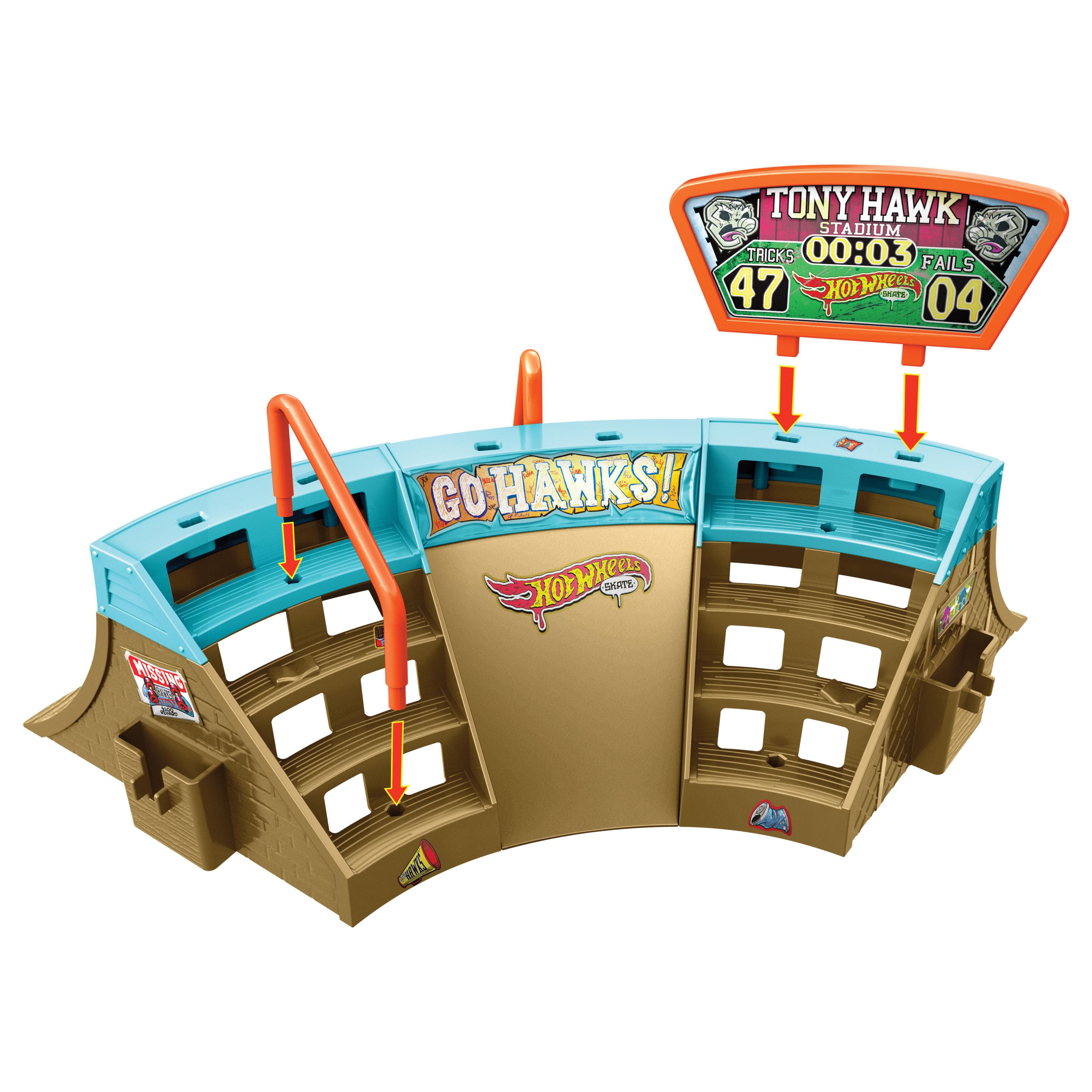 Produktbild Hot Wheels Skate Stadion Skatepark 2 von 6