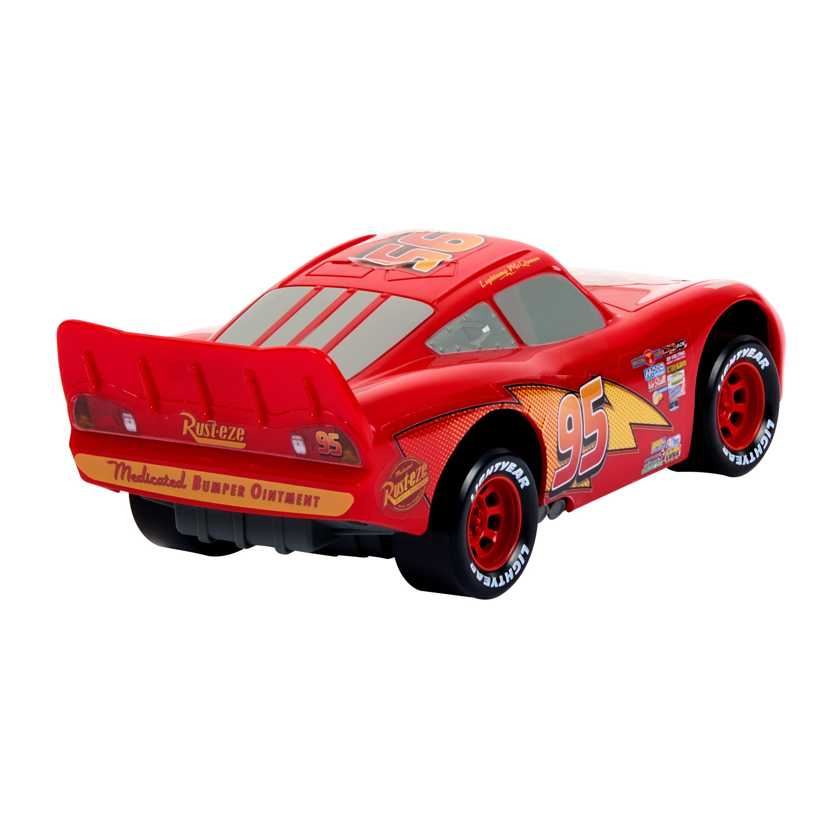 Produktbild Disney und Pixar Cars Moving Moments Lightning McQueen Spielzeugauto mit Augen und Mund, die sich bewegen 3 von 5