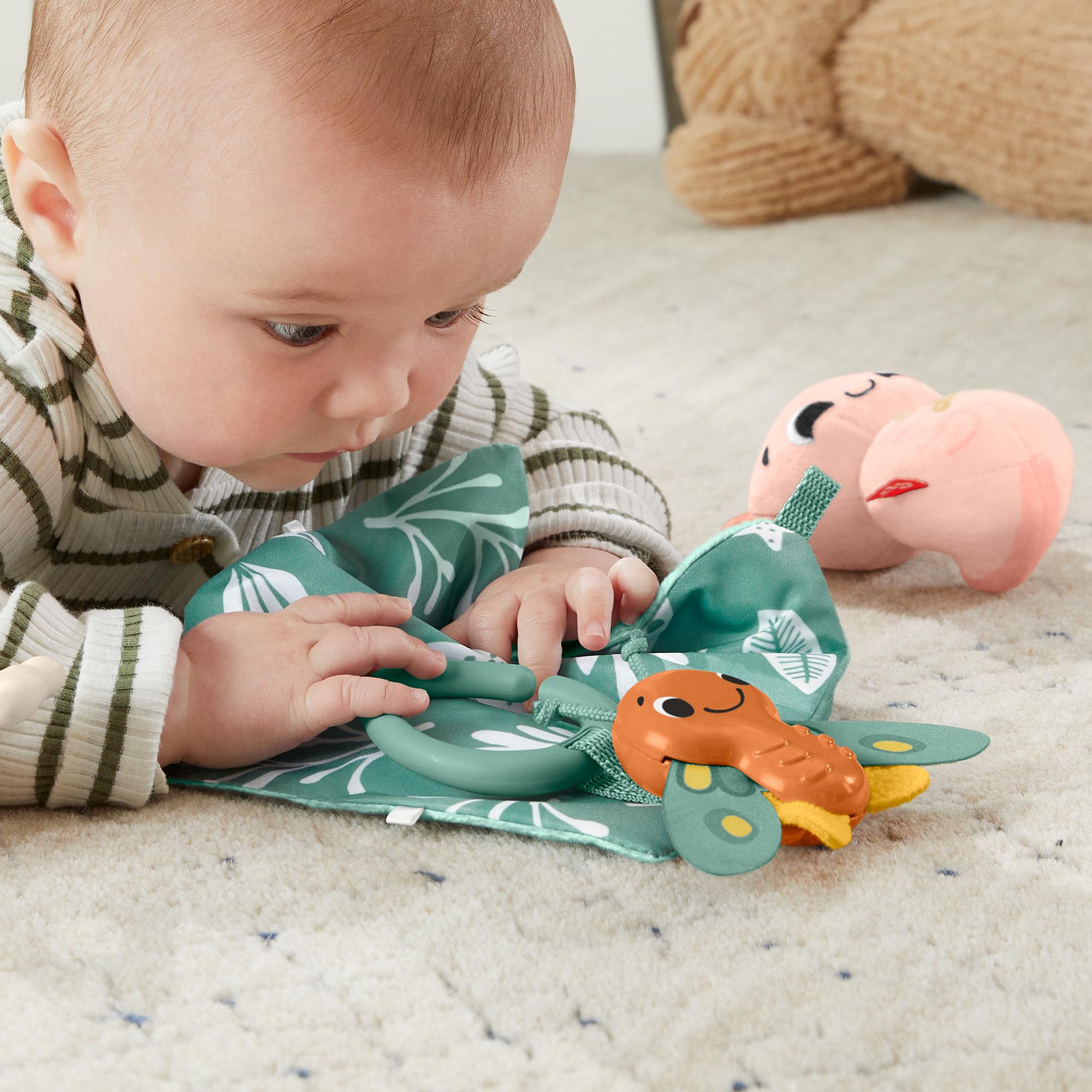Produktbild Fisher-Price Sensorische Erlebnisse Geschenkset, 4 sensorische Spielzeuge mit feinmotorischen Aktivitäten für Babys 5 von 6