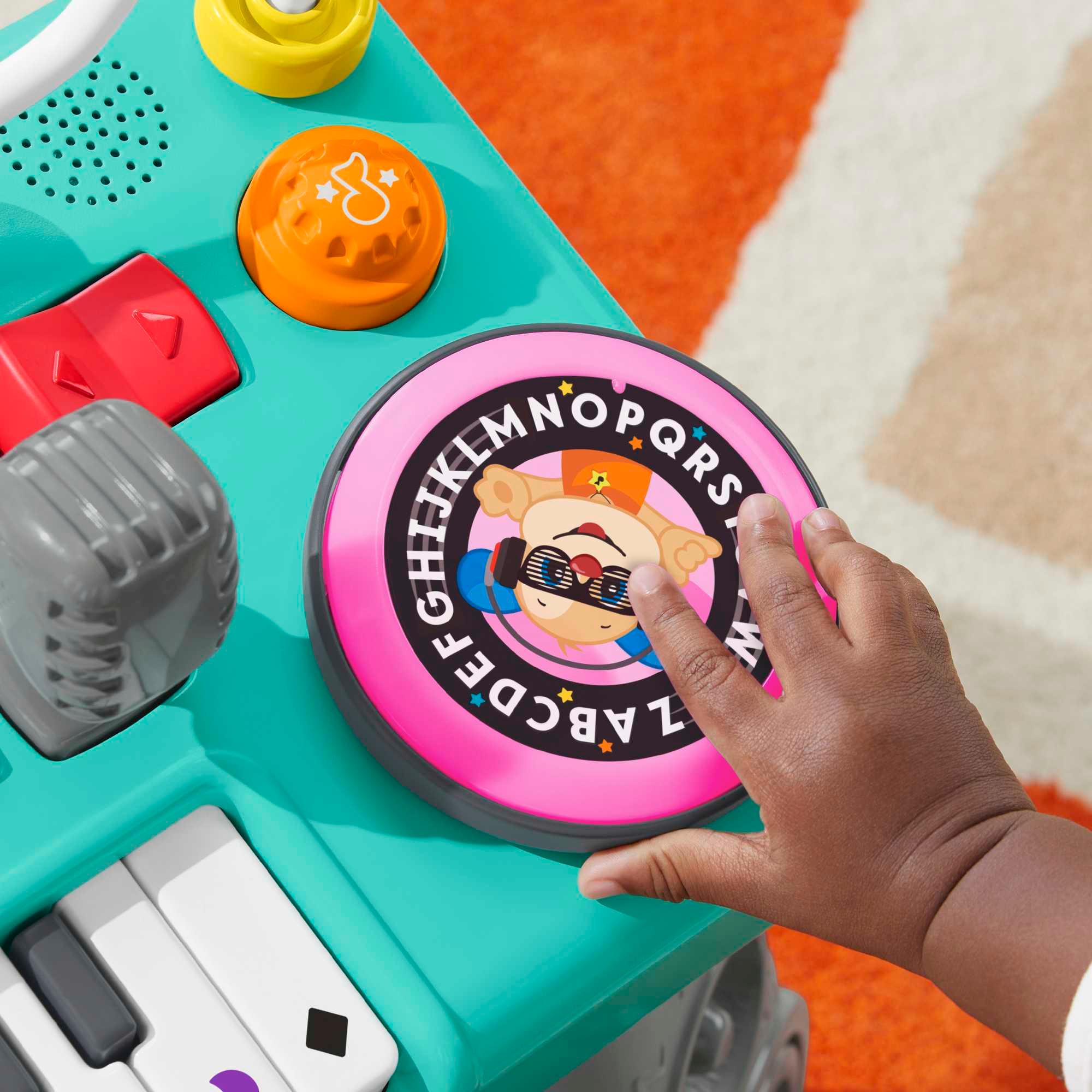 Produktbild Fisher-Price Lernspaß Mixspaß DJ-Tisch, Musikalisches Lernspielzeug für Baby&Kleinkind, deutsche Version 3 von 6