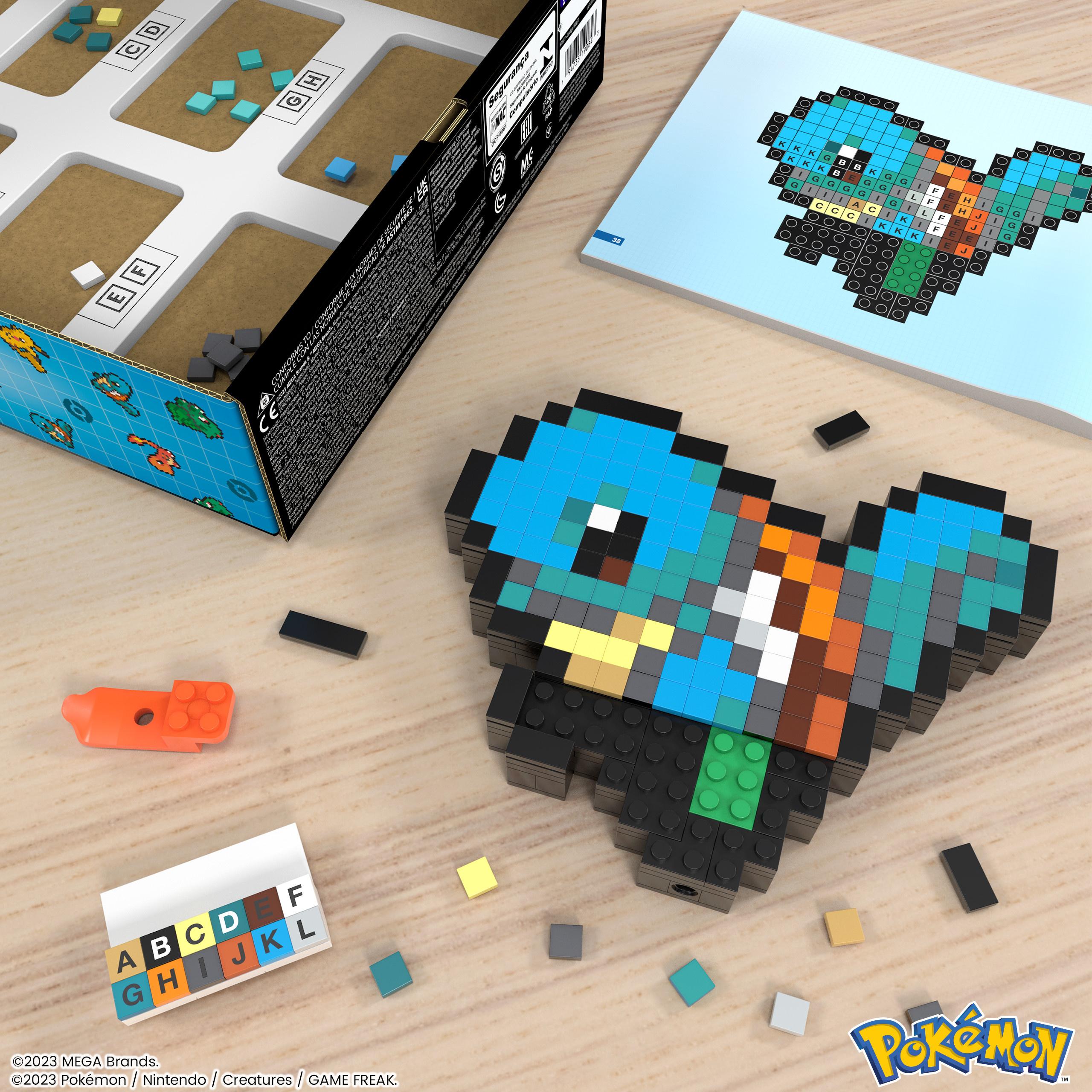 Produktbild MEGA Pokémon Schiggy Bauspielzeug-Set (367-teilig) Retro-Set für Sammler 5 von 6