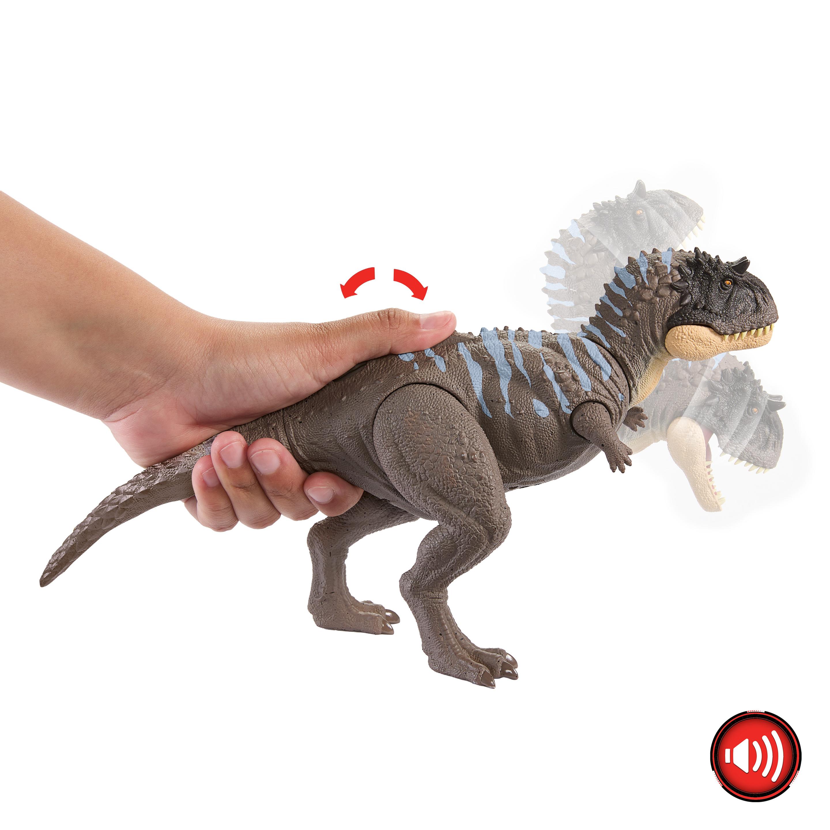 Produktbild Jurassic World Wild Roar Dinosaurier, Ekrixinatosaurus Actionfigur-Spielzeug mit Geräuschen 3 von 6