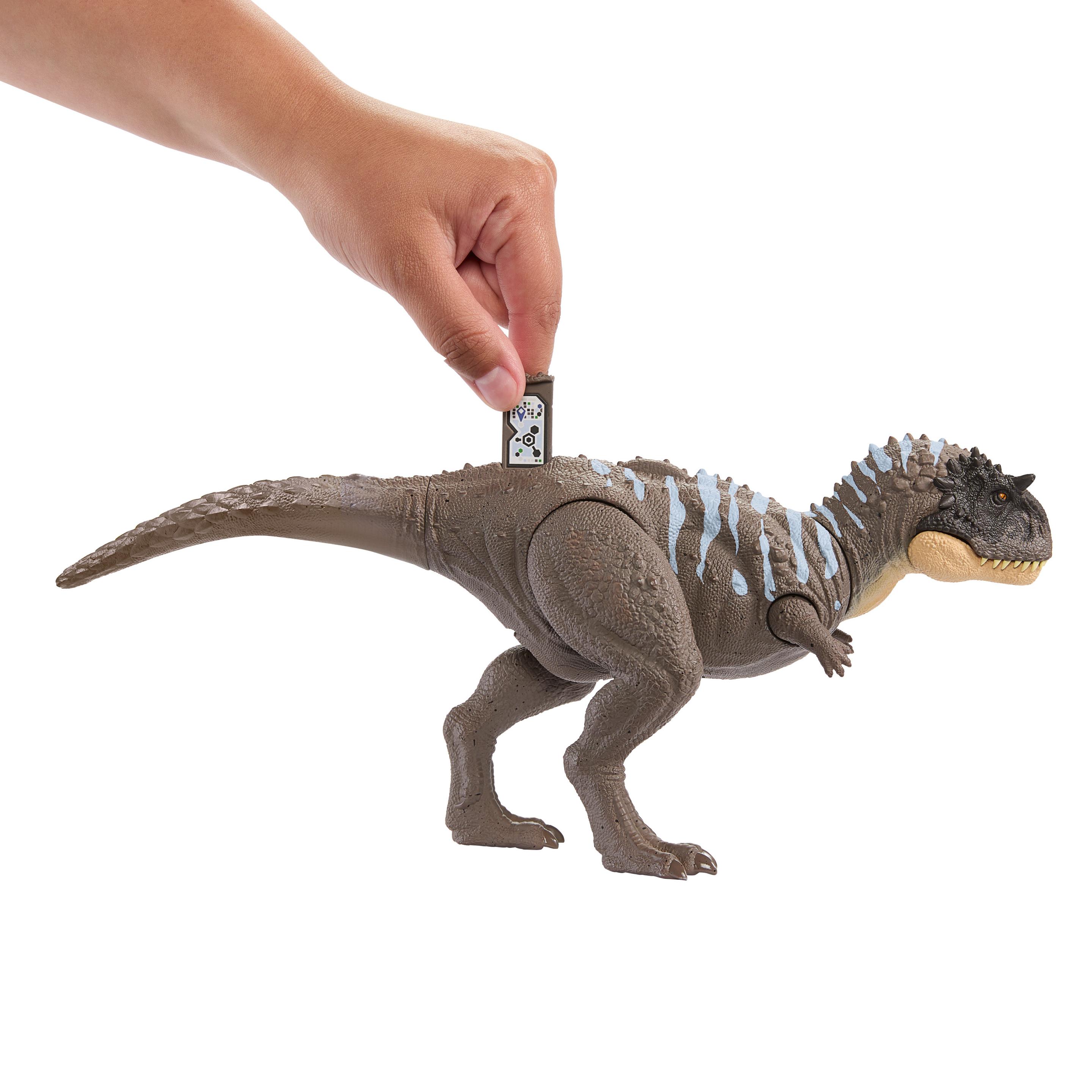 Produktbild Jurassic World Wild Roar Dinosaurier, Ekrixinatosaurus Actionfigur-Spielzeug mit Geräuschen 4 von 6