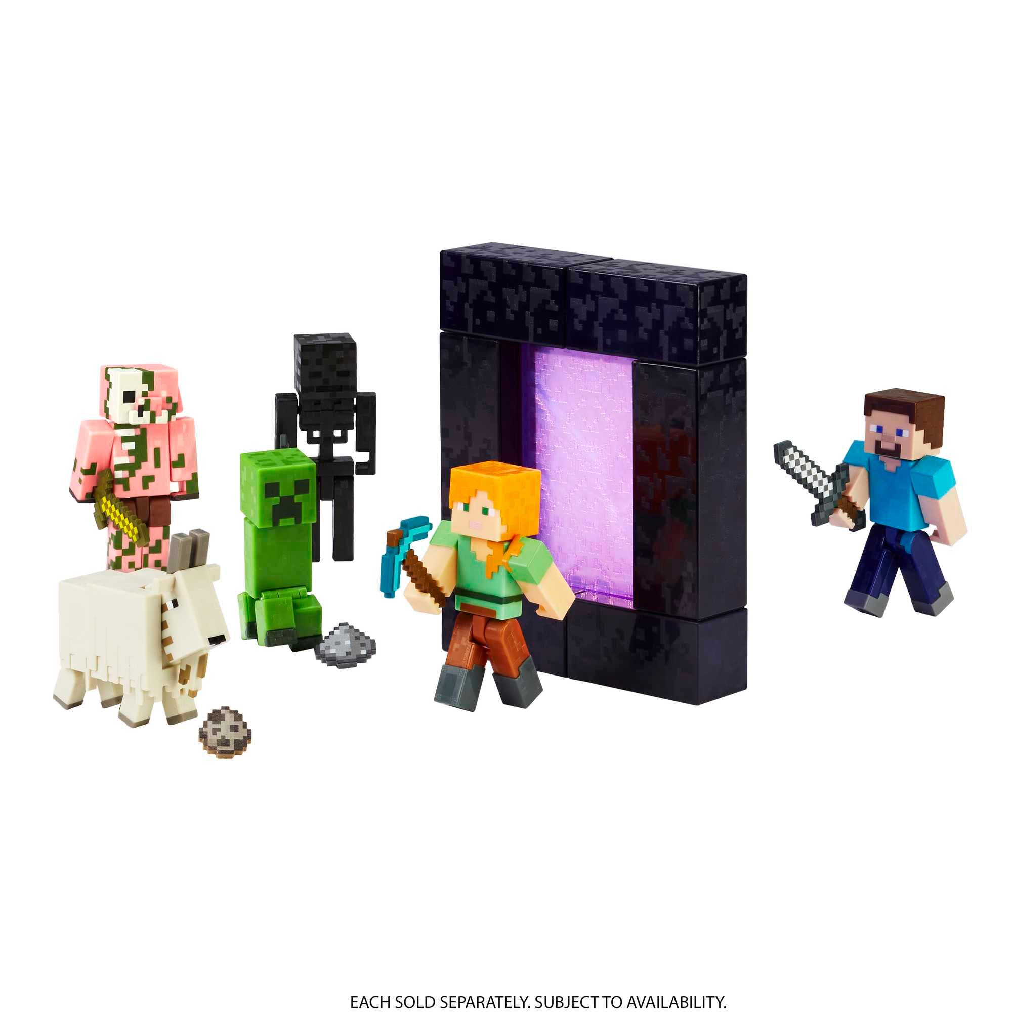 Produktbild Minecraft Craft-A-Block Figuren aus dem Sortiment, authentischer Charakter aus dem Videospiel 4 von 18