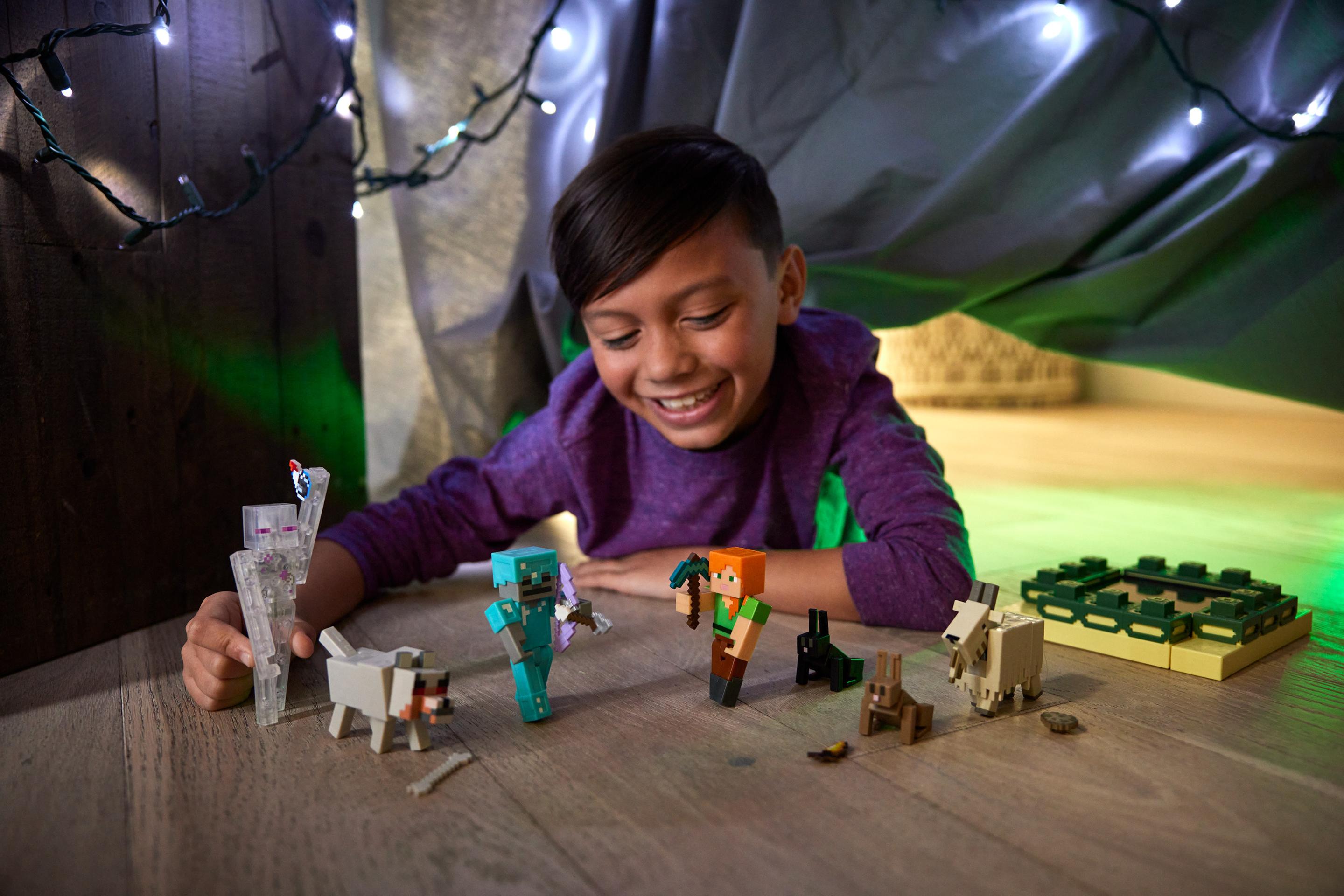 Produktbild Minecraft Craft-A-Block Figuren aus dem Sortiment, authentischer Charakter aus dem Videospiel 18 von 18