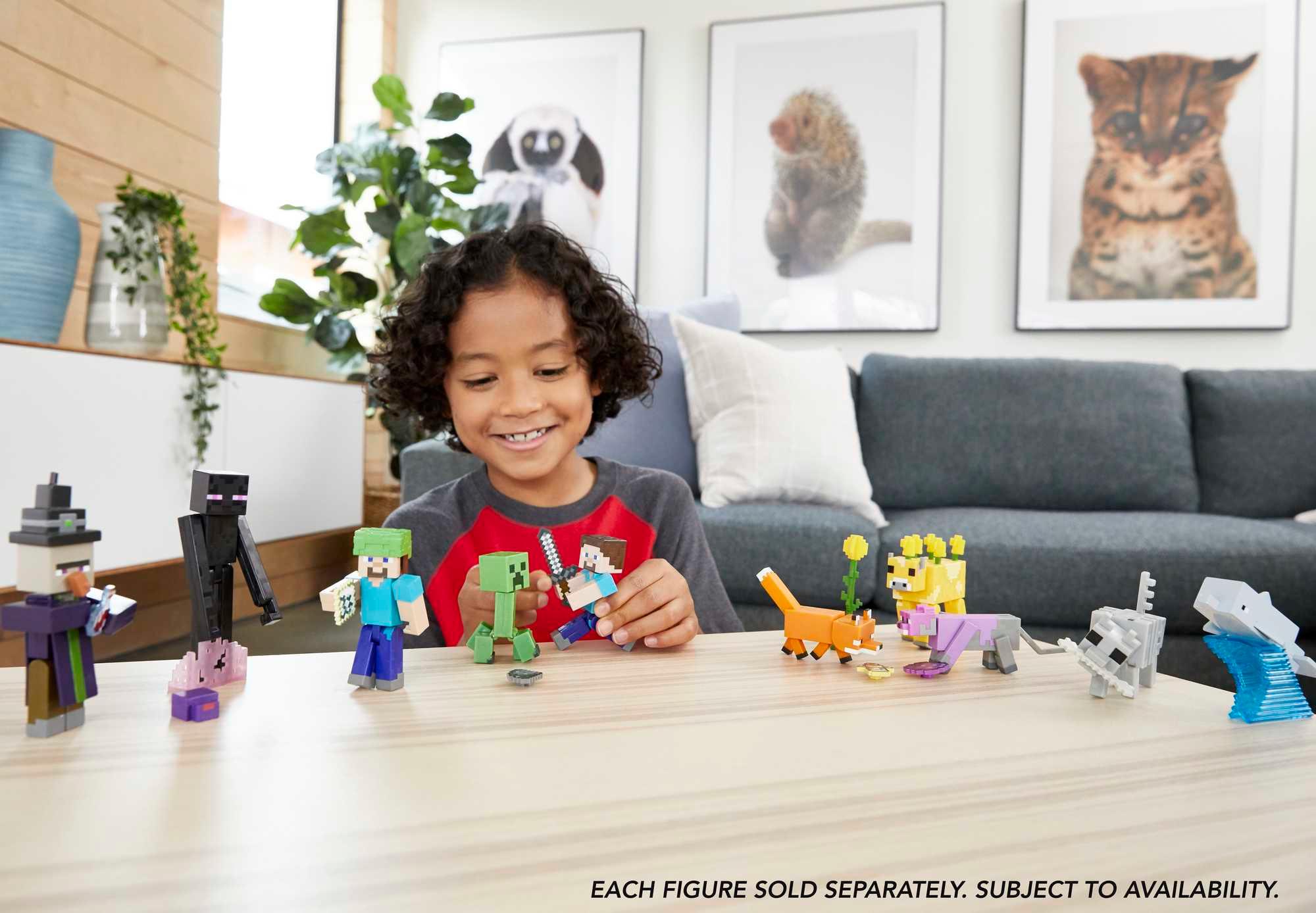 Produktbild Minecraft Craft-A-Block Figuren aus dem Sortiment, authentischer Charakter aus dem Videospiel 7 von 18