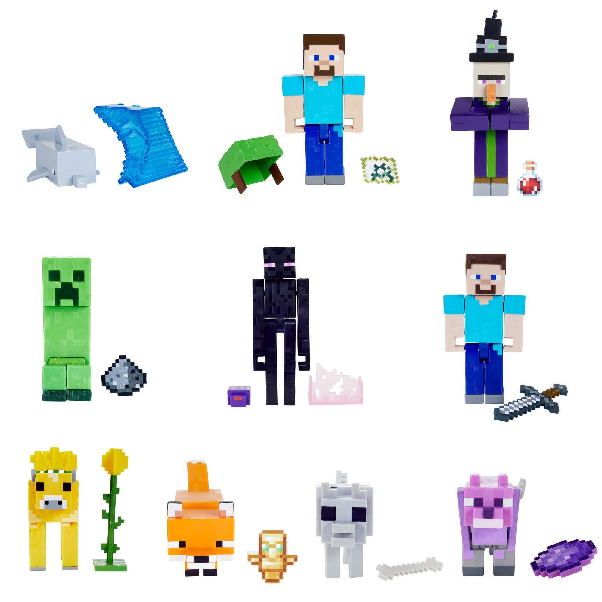 Produktbild Minecraft Craft-A-Block Figuren aus dem Sortiment, authentischer Charakter aus dem Videospiel 15 von 18