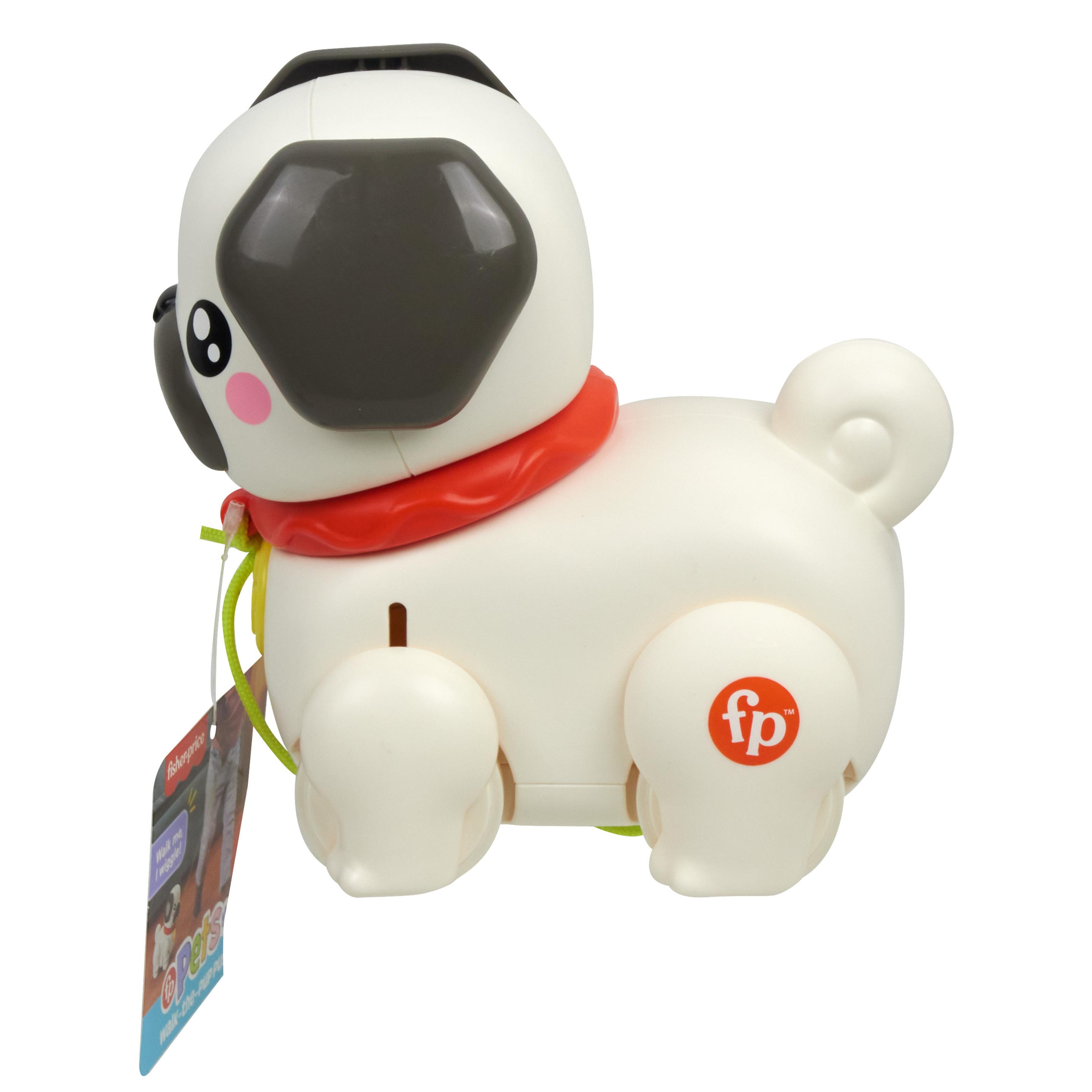 Produktbild Fisher-Price FP Pets Gassi gehen mit Hündchen Baby und Kleinkind Nachziehspielzeug mit Bewegung und Geräuschen 6 von 6