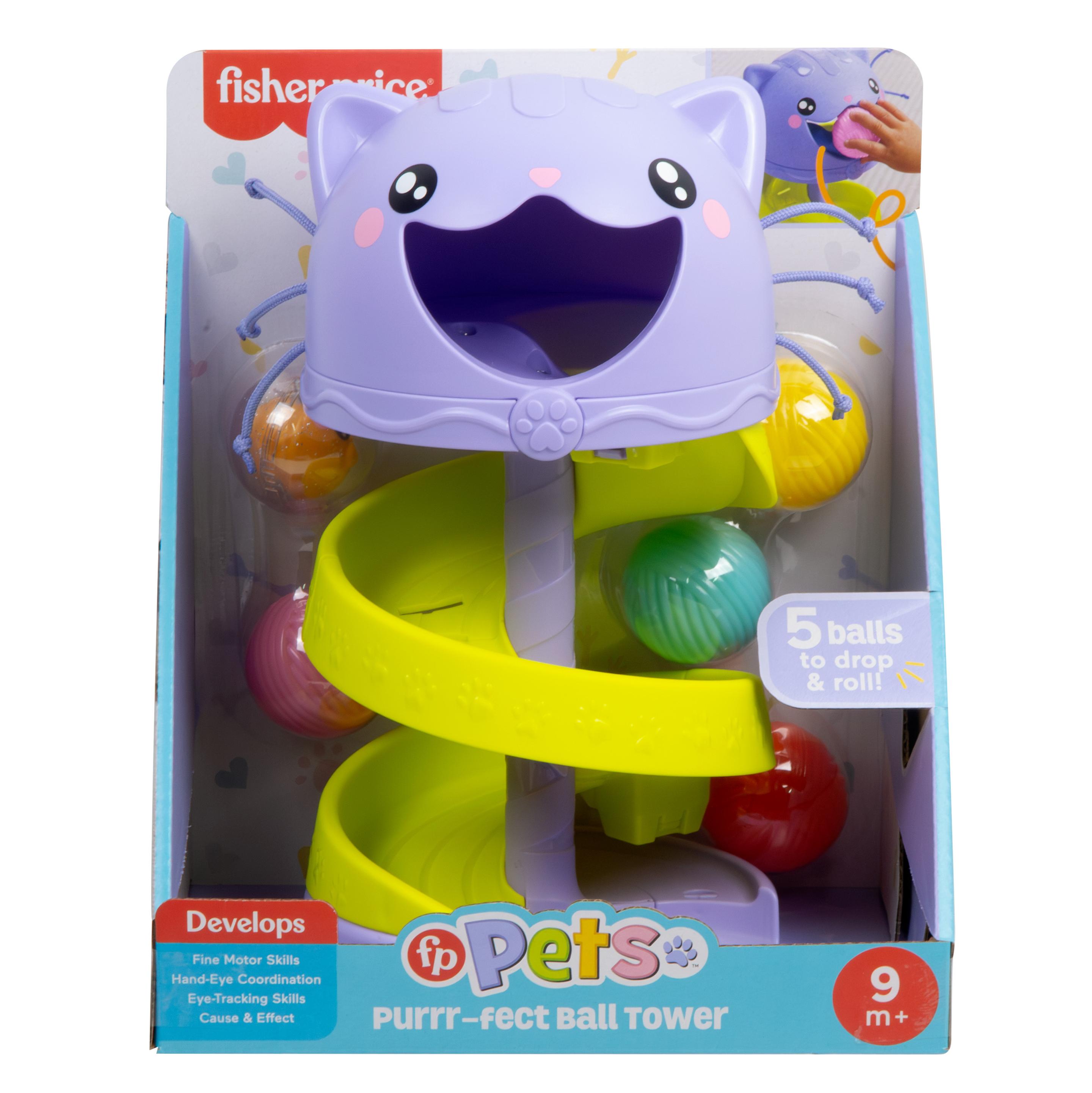 Produktbild Fisher-Price FP Pets Perrr-fekter Ballturm Lernspielzeug für Babys und Kleinkinder 6 von 6