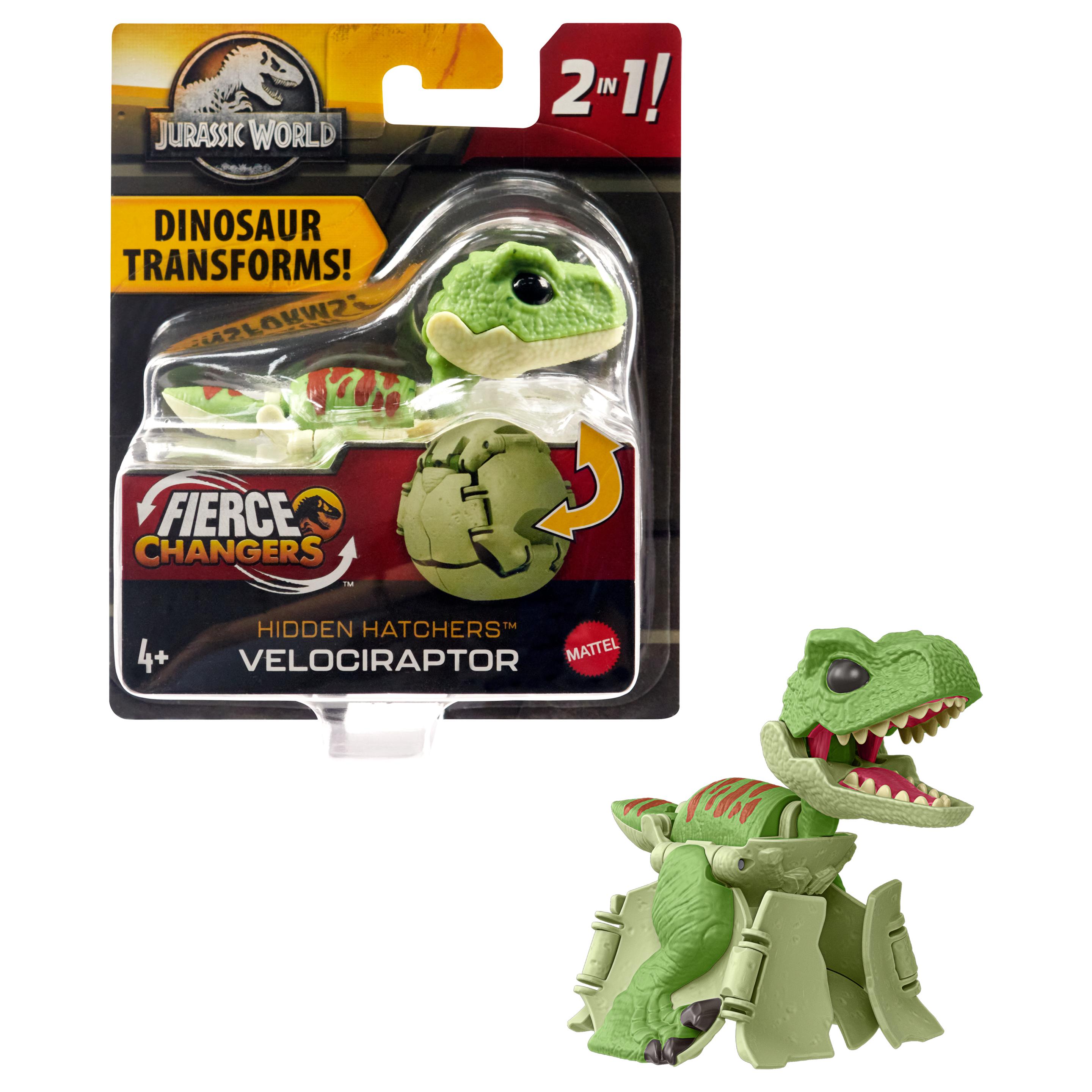 Produktbild Jurassic World Hidden Hatchers-Dinosaurierfiguren, 1 Stück, sortiert 4 von 6
