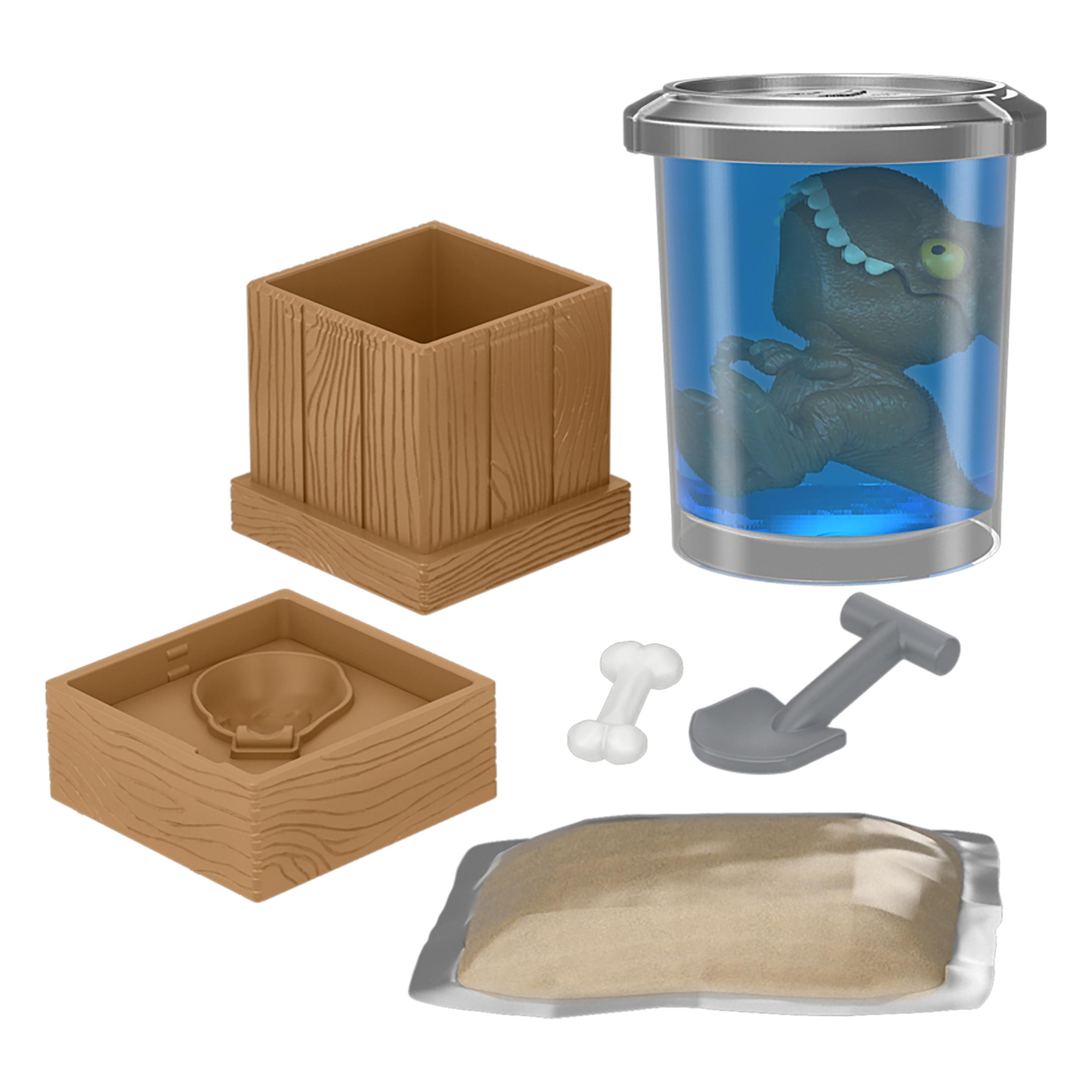 Jurassic World Crushivores mit Mini-Dinosaurier und vielen Überraschungen