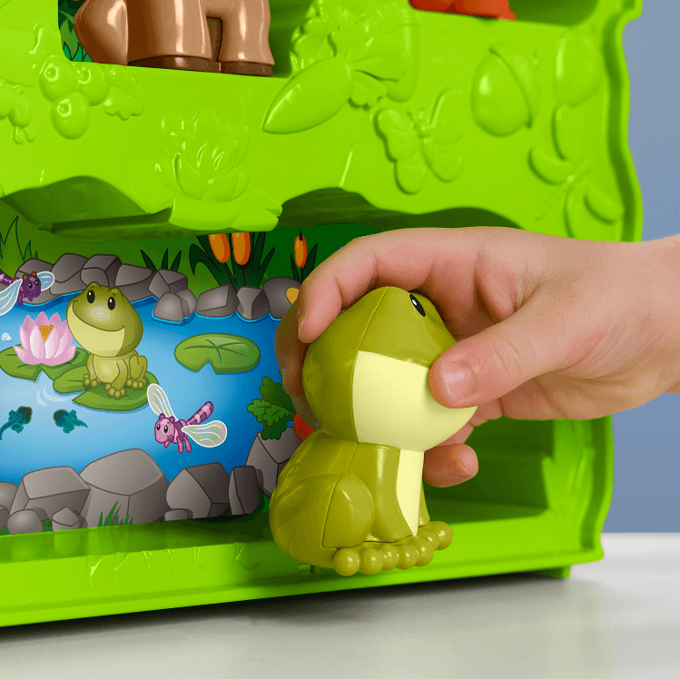 Produktbild Fisher-Price Little People Waldfreunde Tragekoffer Kleinkind Spielset mit Figuren, 9-teilig 3 von 6
