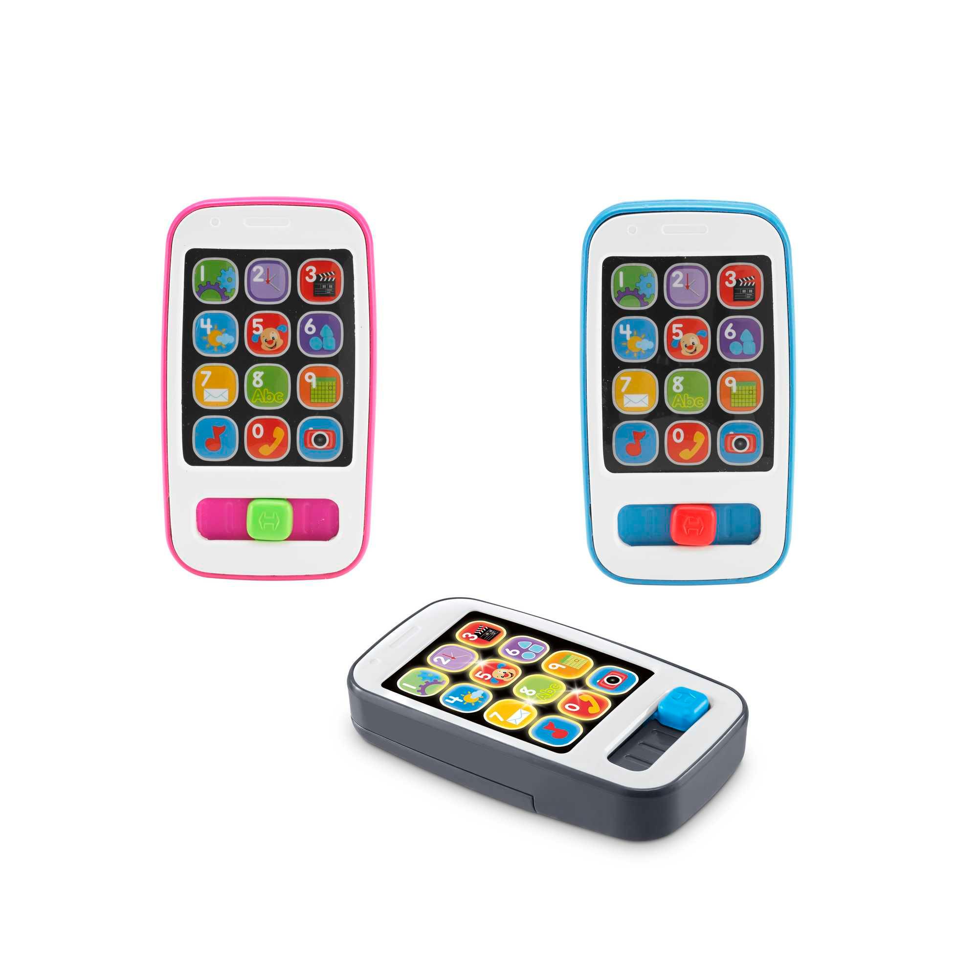 Produktbild Fisher-Price Lernspaß Smartphone Musiklernspielzeug für Babys, grau, deutsche Version 4 von 6