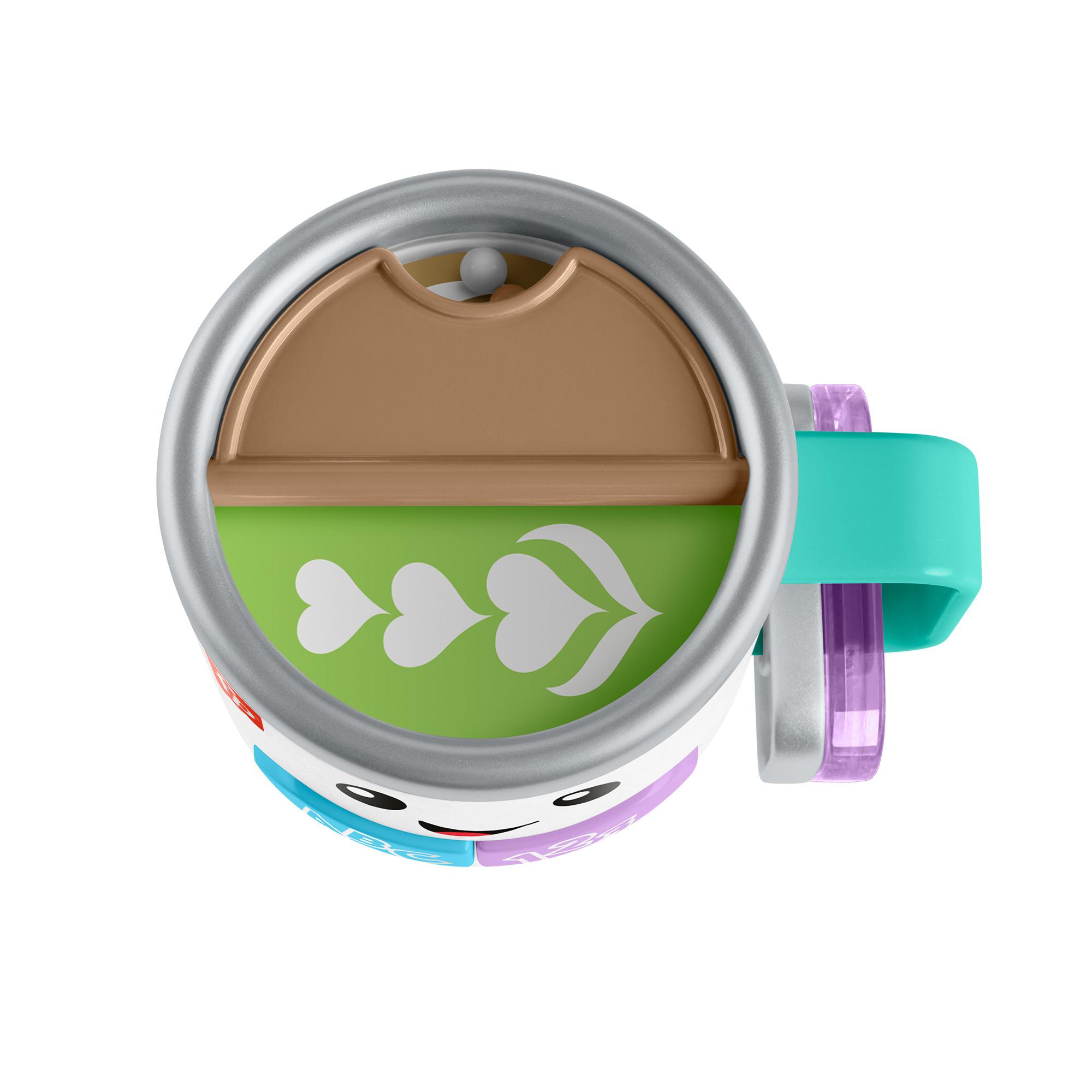 Produktbild Fisher-Price Lern- und Spielspaß Barista-Becher musikalisches Spielzeug für Babys, mehrsprachige Version 5 von 6