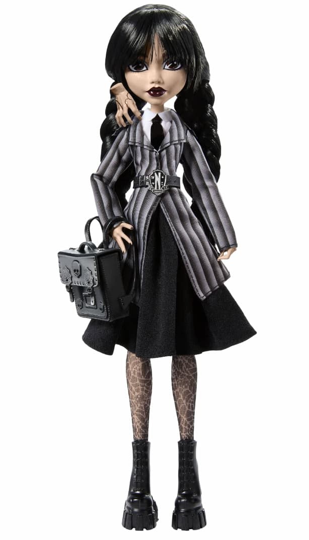 Monster High x Wednesday Wednesday Addams Puppe