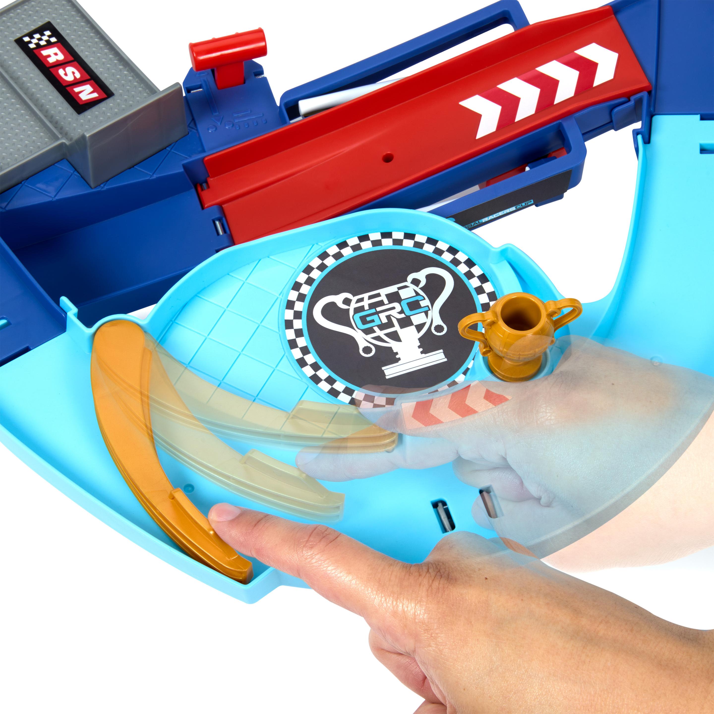 Produktbild Disney und Pixar Cars GRC Sprung-Rennstrecke Spielset mit 2 Spielzeugfahrnzeugen, darunter Lightning McQueen 4 von 6