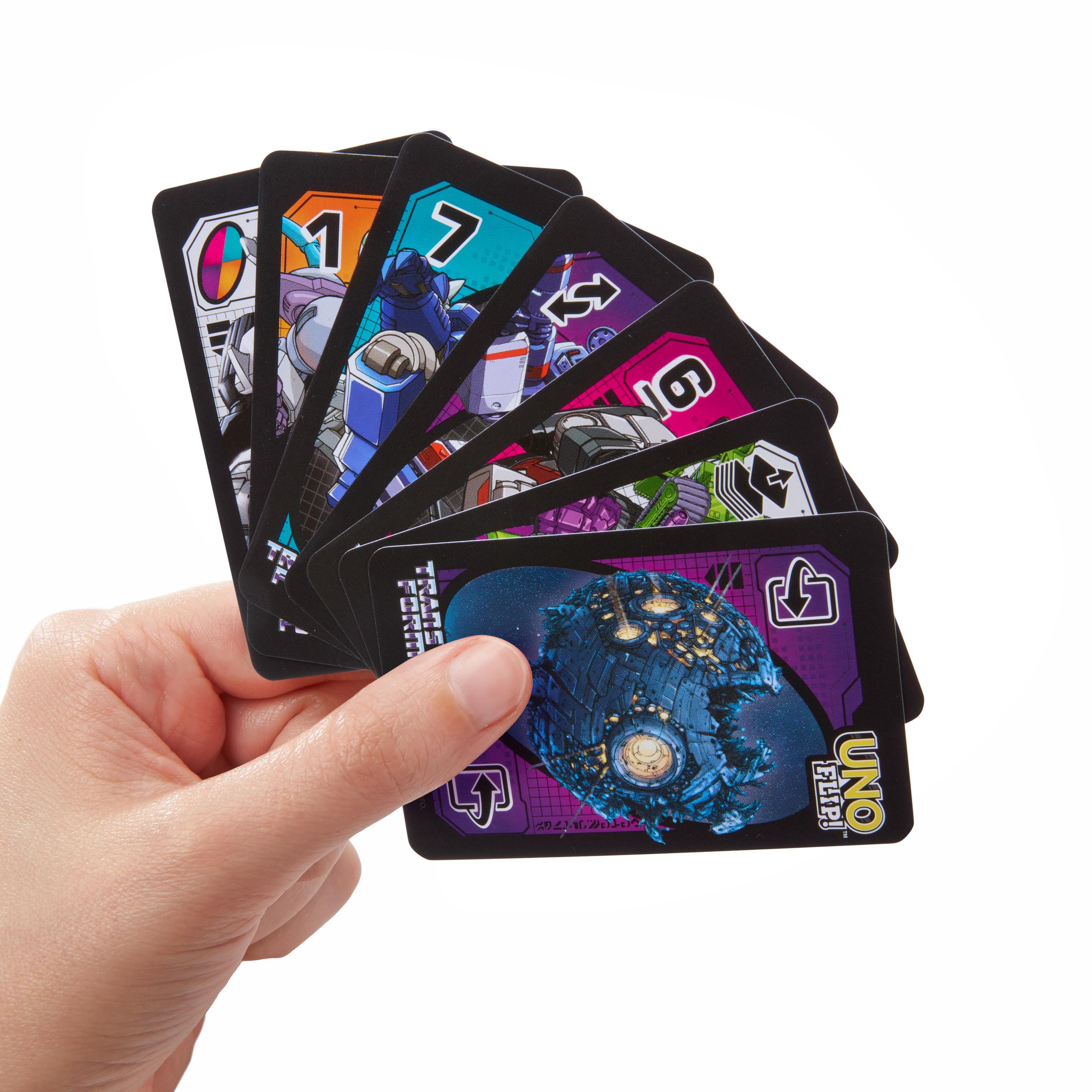 Produktbild UNO Flip Transformers Kartenspiel für Kinder und Familienabende 2 von 6