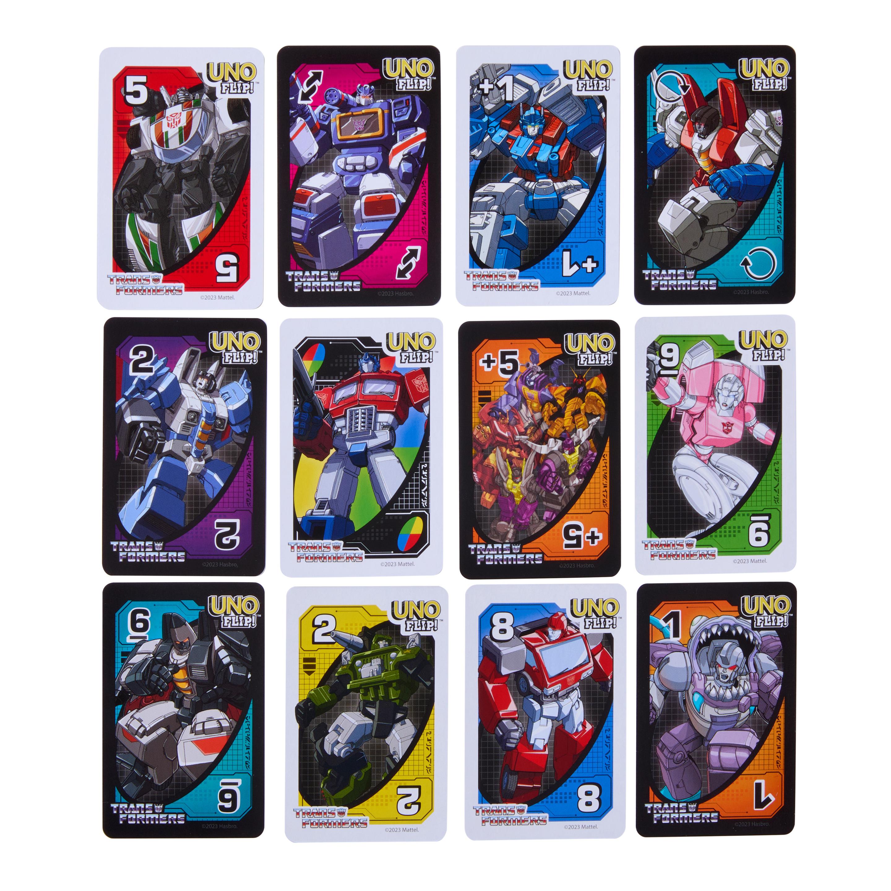 Produktbild UNO Flip Transformers Kartenspiel für Kinder und Familienabende 5 von 6