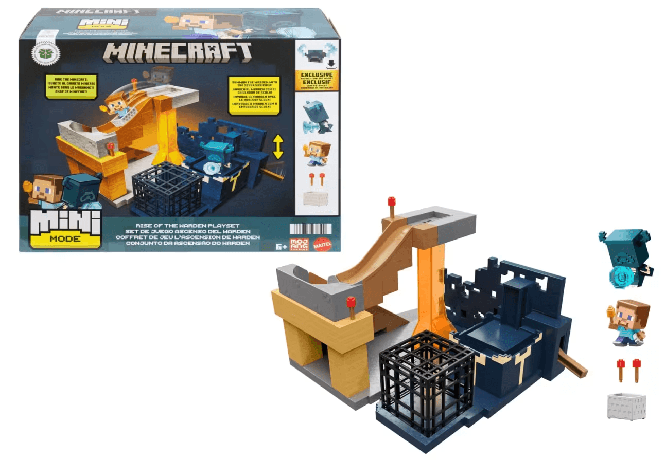Minecraft Mini Mode – Rise of the Warden Playset