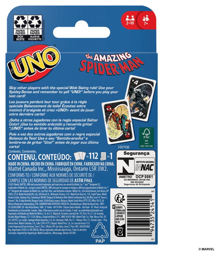 Produktbild UNO Spider-Man 5 von 6