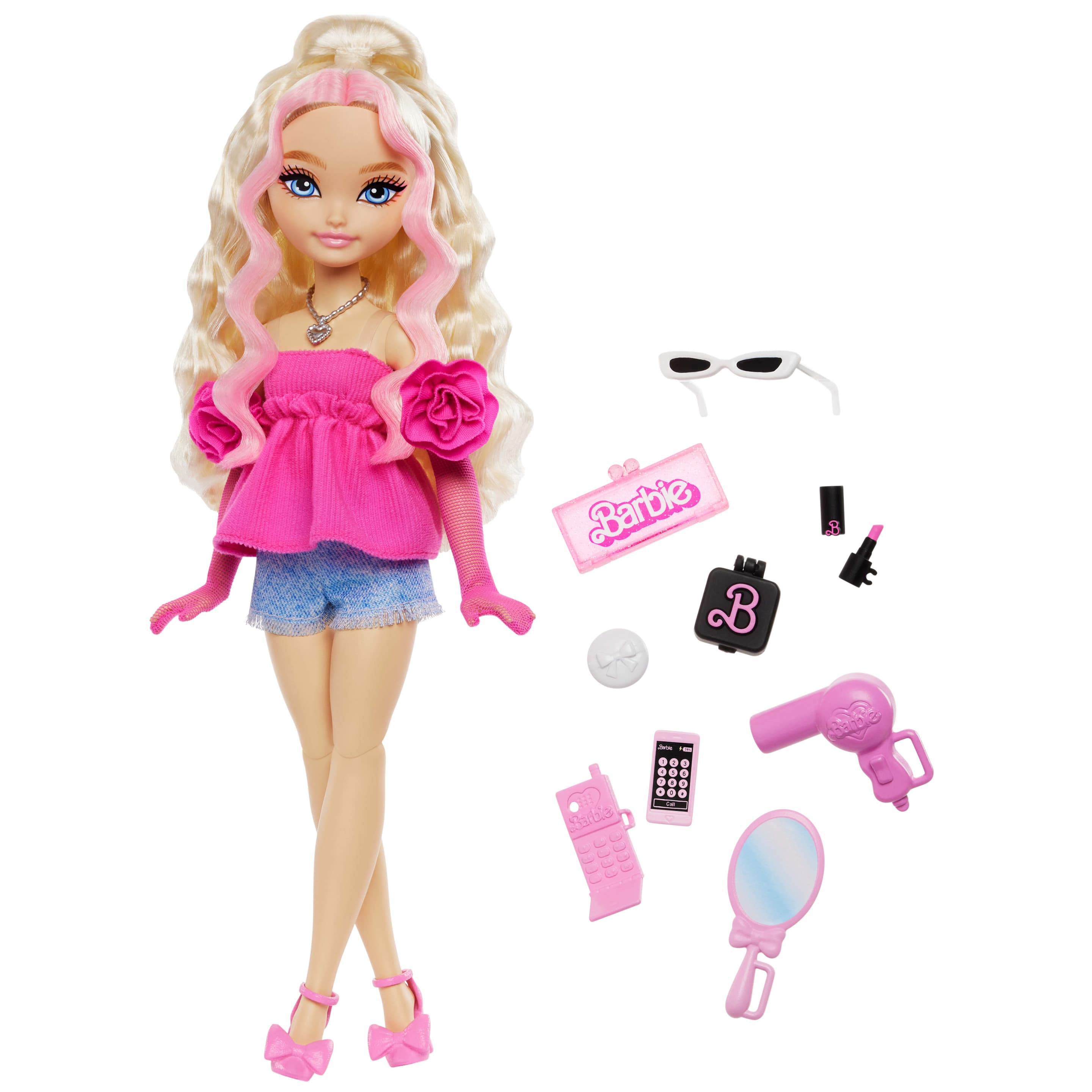 Produktbild Barbie Dream Besties Barbie Malibu Puppe 5 von 10
