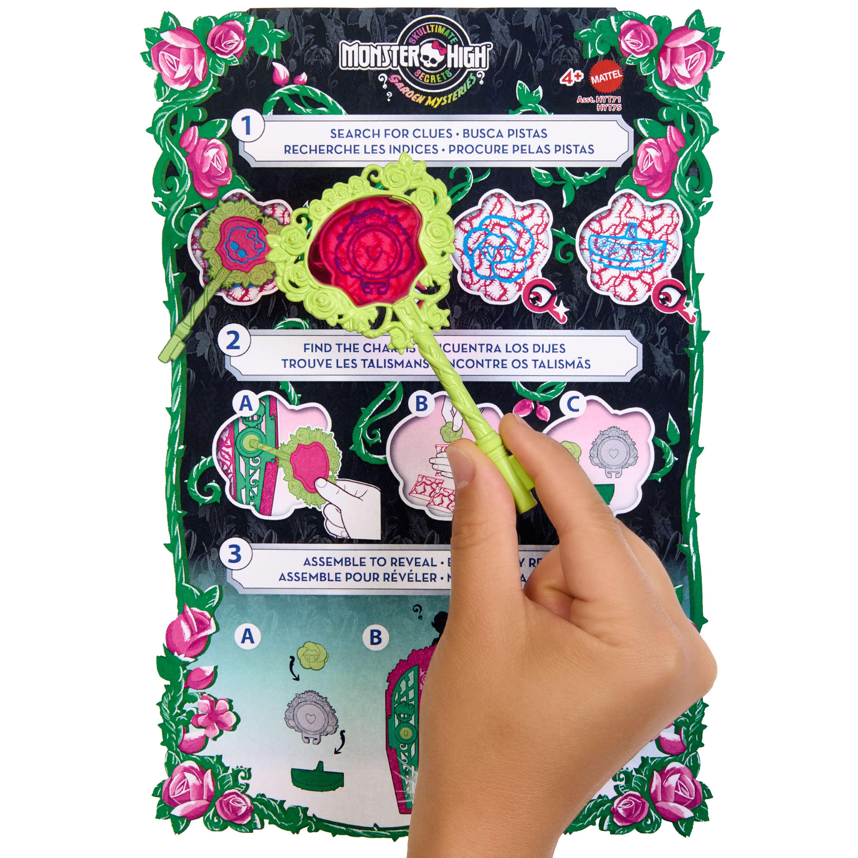 Produktbild Monster High Skulltimate Secrets Garden Mysteries Spielset, Venus McFlytrap-Puppe mit mehr als 19 Überraschungen 3 von 6