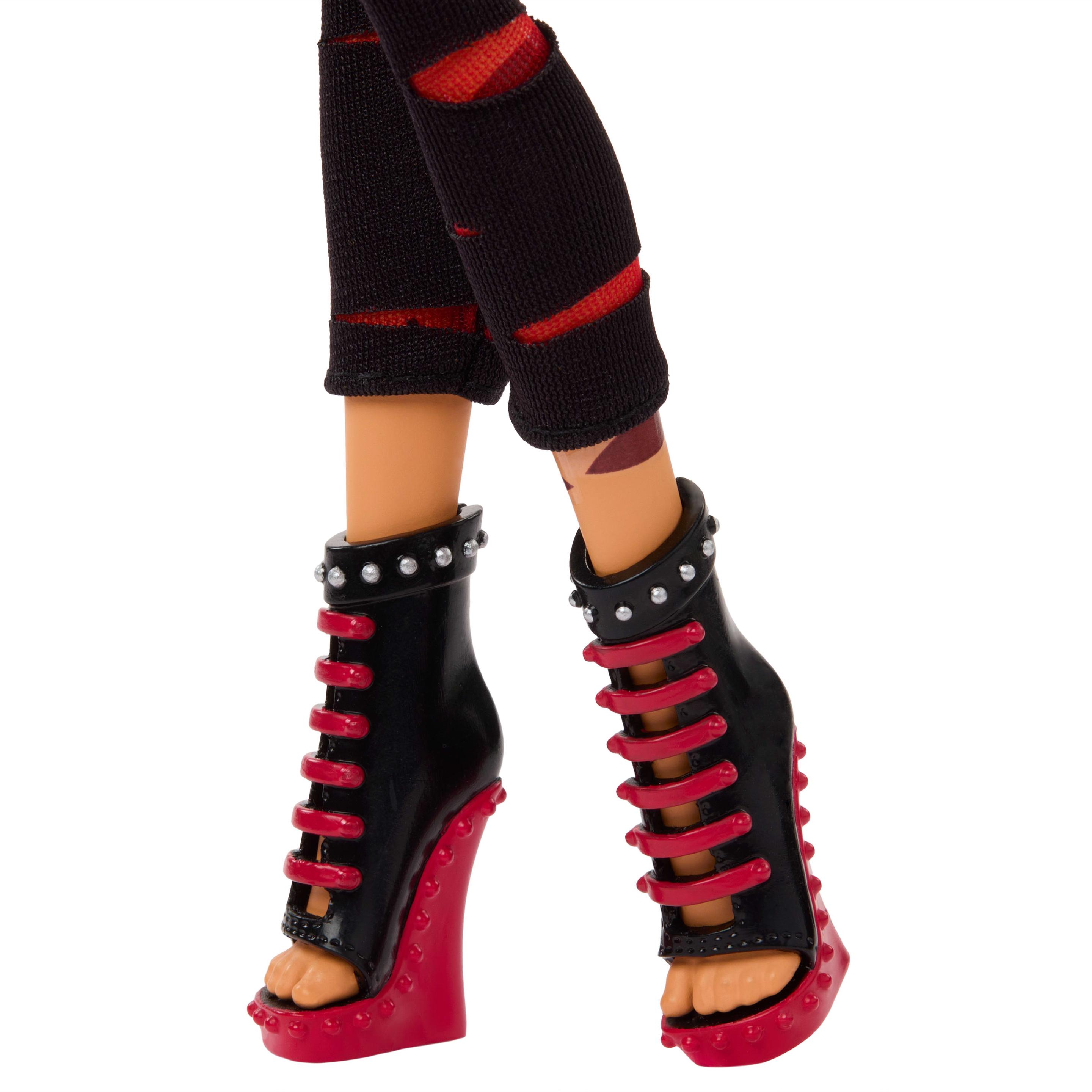 Produktbild Monster High Gruselige Monster-High-Reproduktion der ursprünglichen Toralei-Puppe, mit Tagebuch, Puppenständer und Haustier 2 von 6
