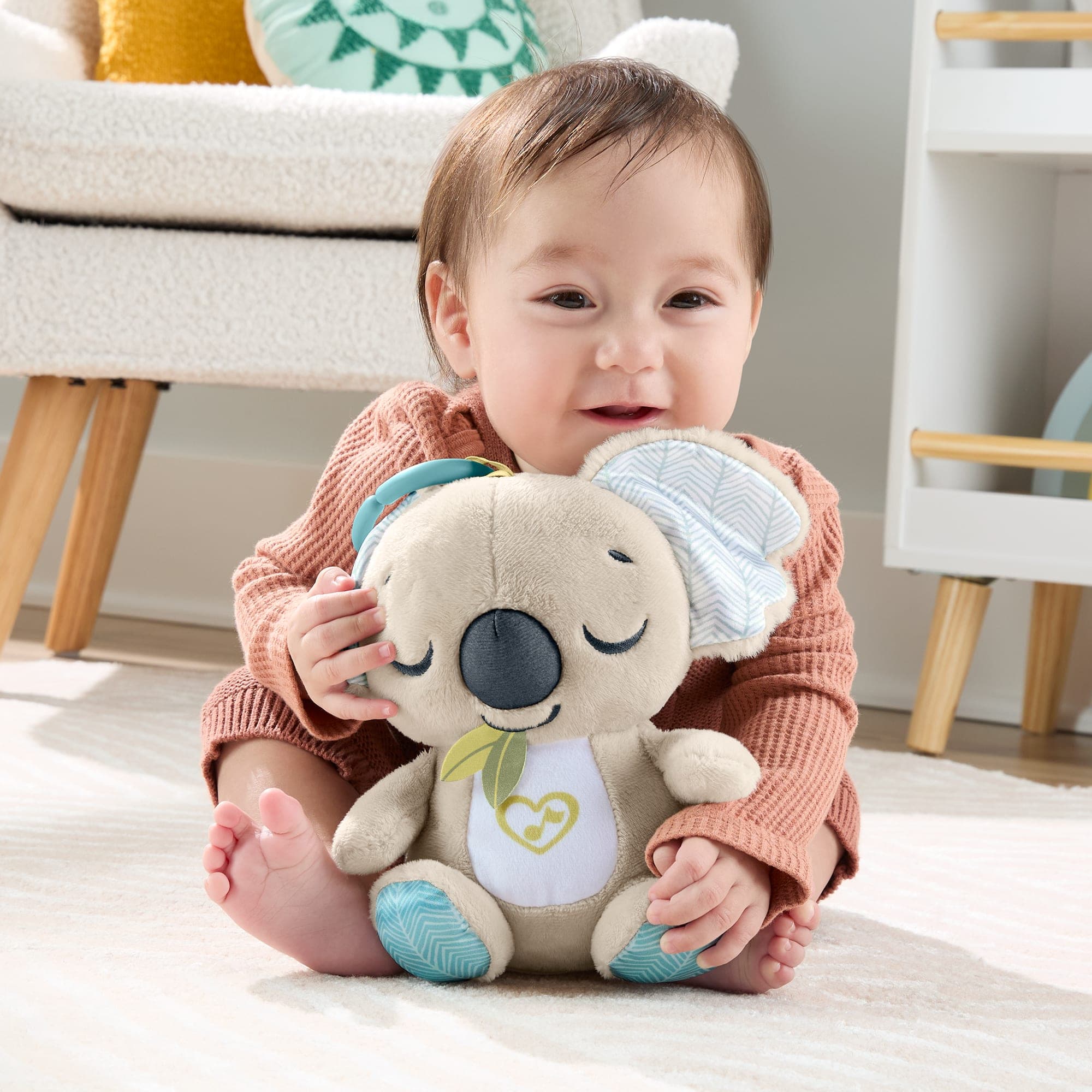 Produktbild Fisher-Price Koala-Spieluhr für unterwegs, Plüsch-Spielzeug für Neugeborene 6 von 6