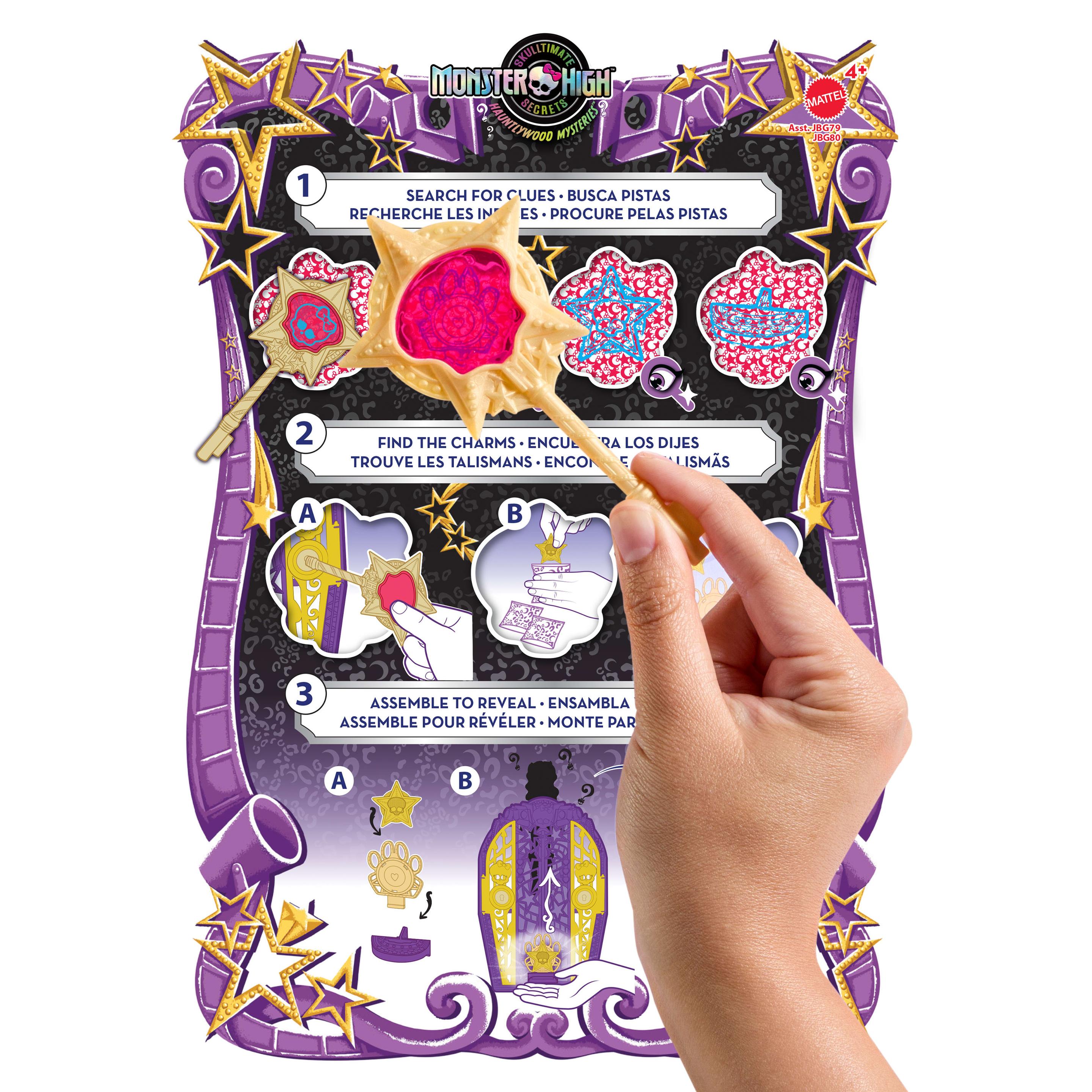Produktbild Monster High Skulltimate Secrets Hauntlywood-Mysteries-Spielset, Clawdeen Wolf Puppe mit mehr als 19 Überraschungen 5 von 6