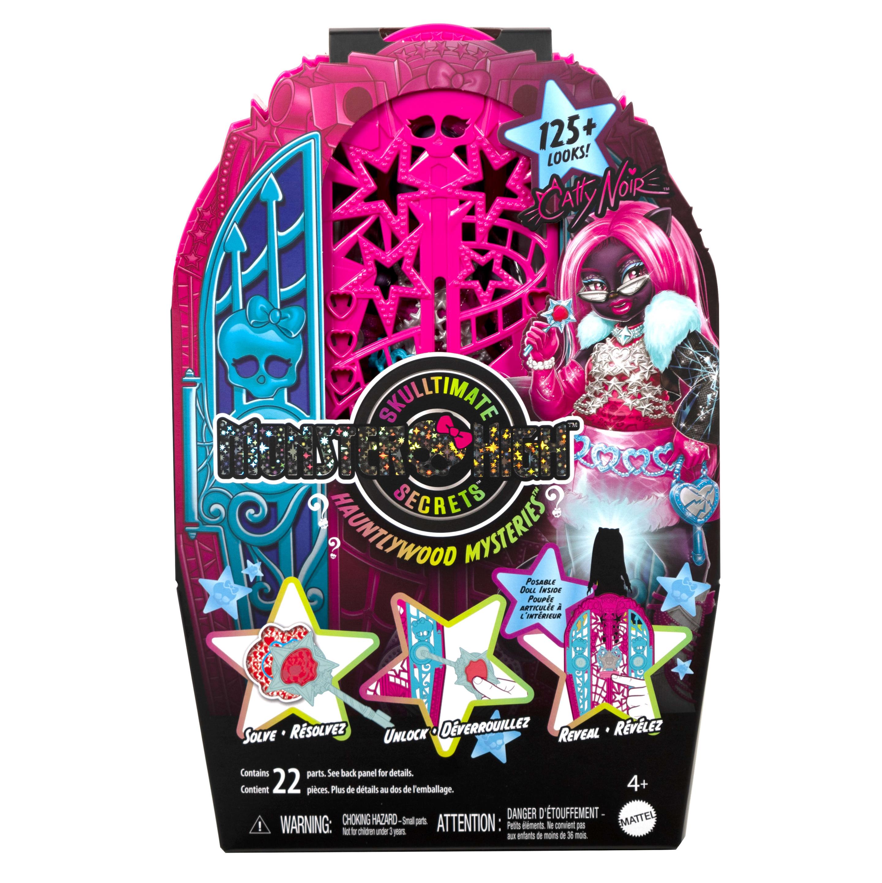 Produktbild Monster High Skulltimate Secrets Hauntlywood-Mysteries-Puppe, Catty-Noir-Puppe mit mehr als 19 Überraschungen 6 von 6