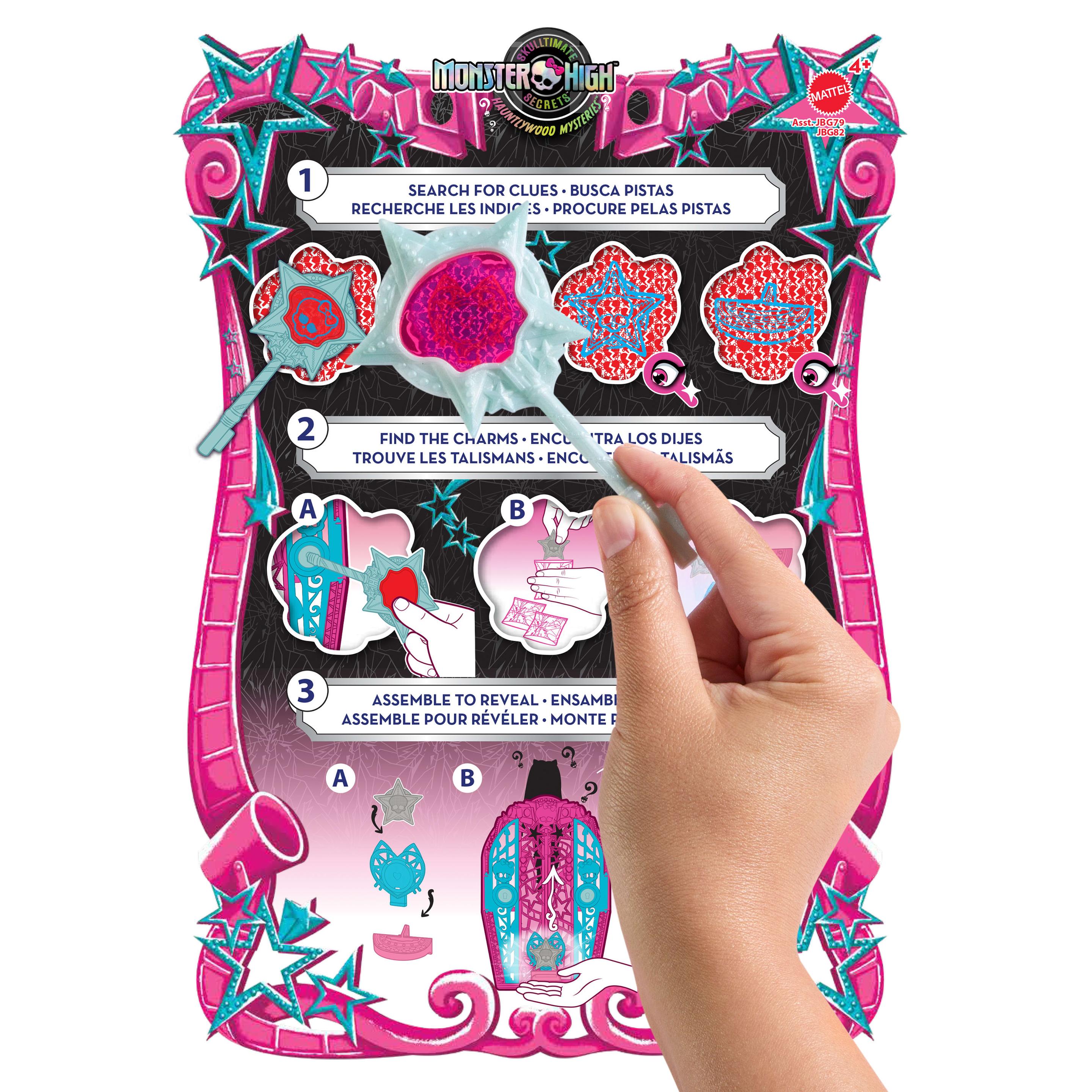 Produktbild Monster High Skulltimate Secrets Hauntlywood-Mysteries-Puppe, Catty-Noir-Puppe mit mehr als 19 Überraschungen 5 von 6