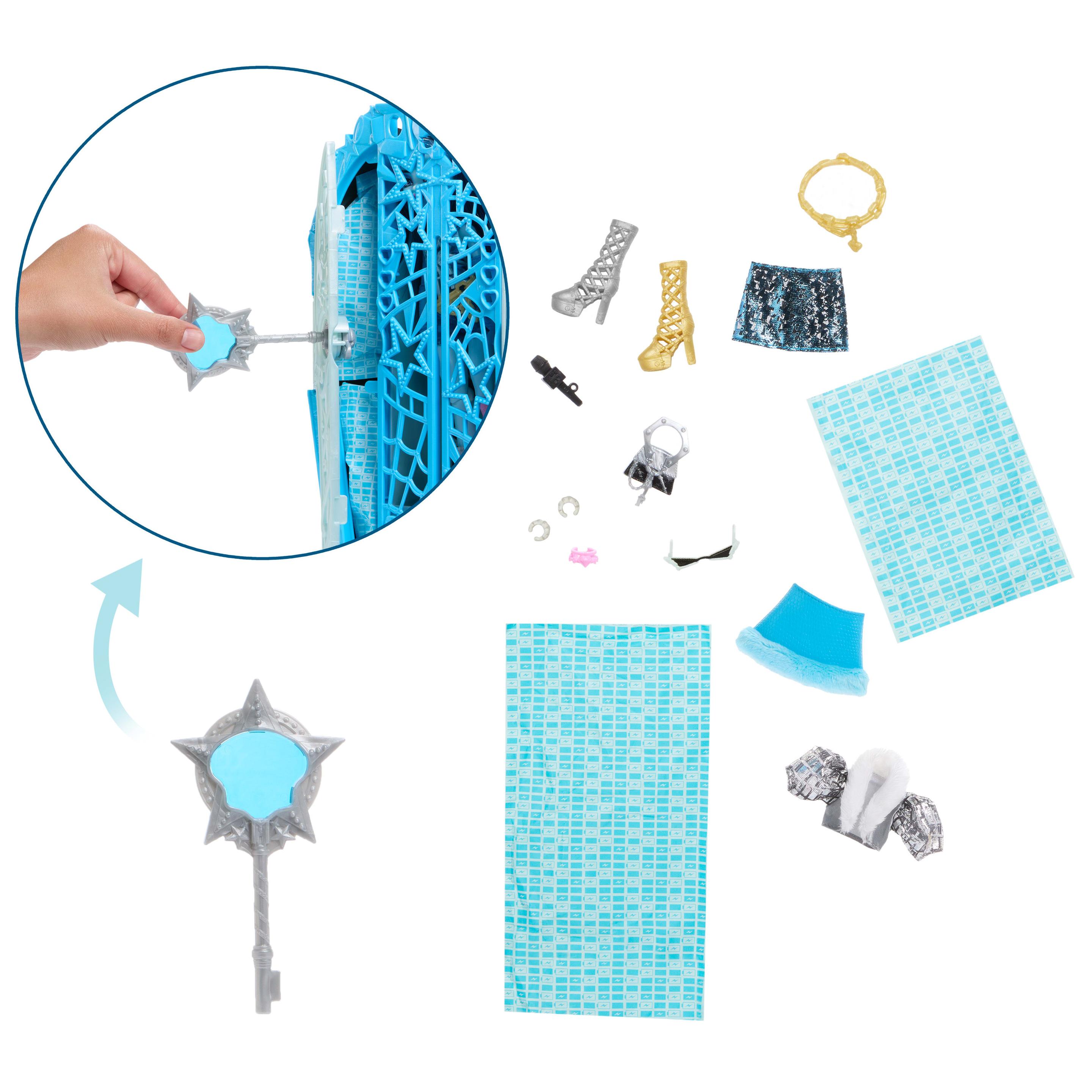 Produktbild Monster High Skulltimate Secrets Hauntlywood-Mysteries-Spielset, Frankie-Stein-Puppe mit mehr als 19 Überraschungen 2 von 6