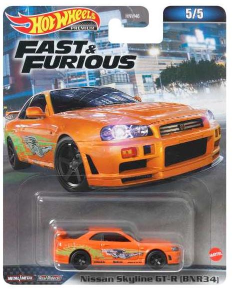 Produktbild Hot Wheels Fast&Furious“ Premium-Bundle Die-Cast-Auto im Maßstab 1:64, 1 Stück, sortiert 10 von 10