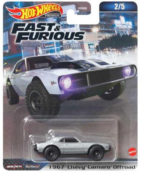 Produktbild Hot Wheels Fast&Furious“ Premium-Bundle Die-Cast-Auto im Maßstab 1:64, 1 Stück, sortiert 8 von 10