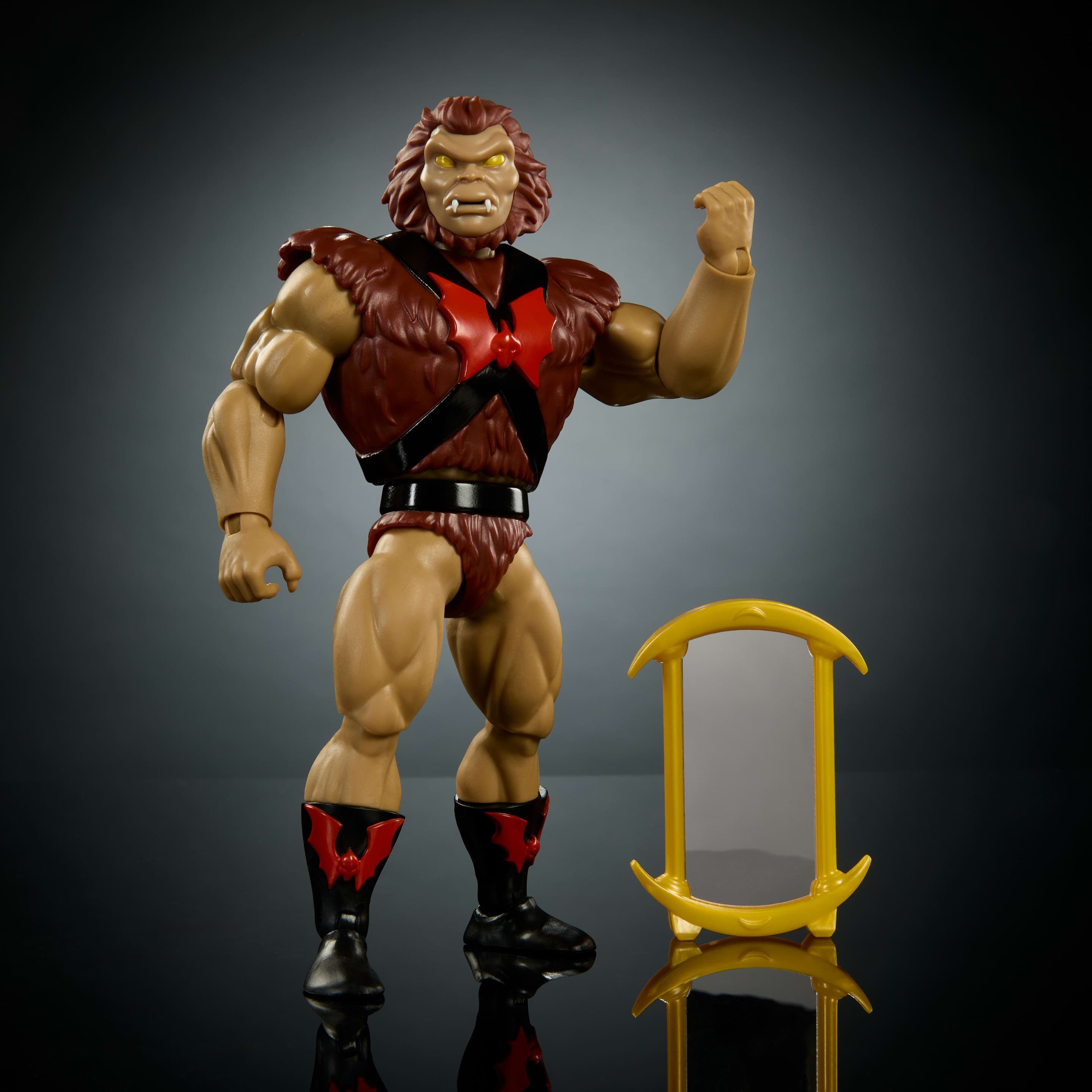 Produktbild Masters of the Universe Origins Grizzlor aus der Cartoon-Kollektion ca. 14 cm große Actionfigur MOTU Bösewicht Spielzeug 3 von 6