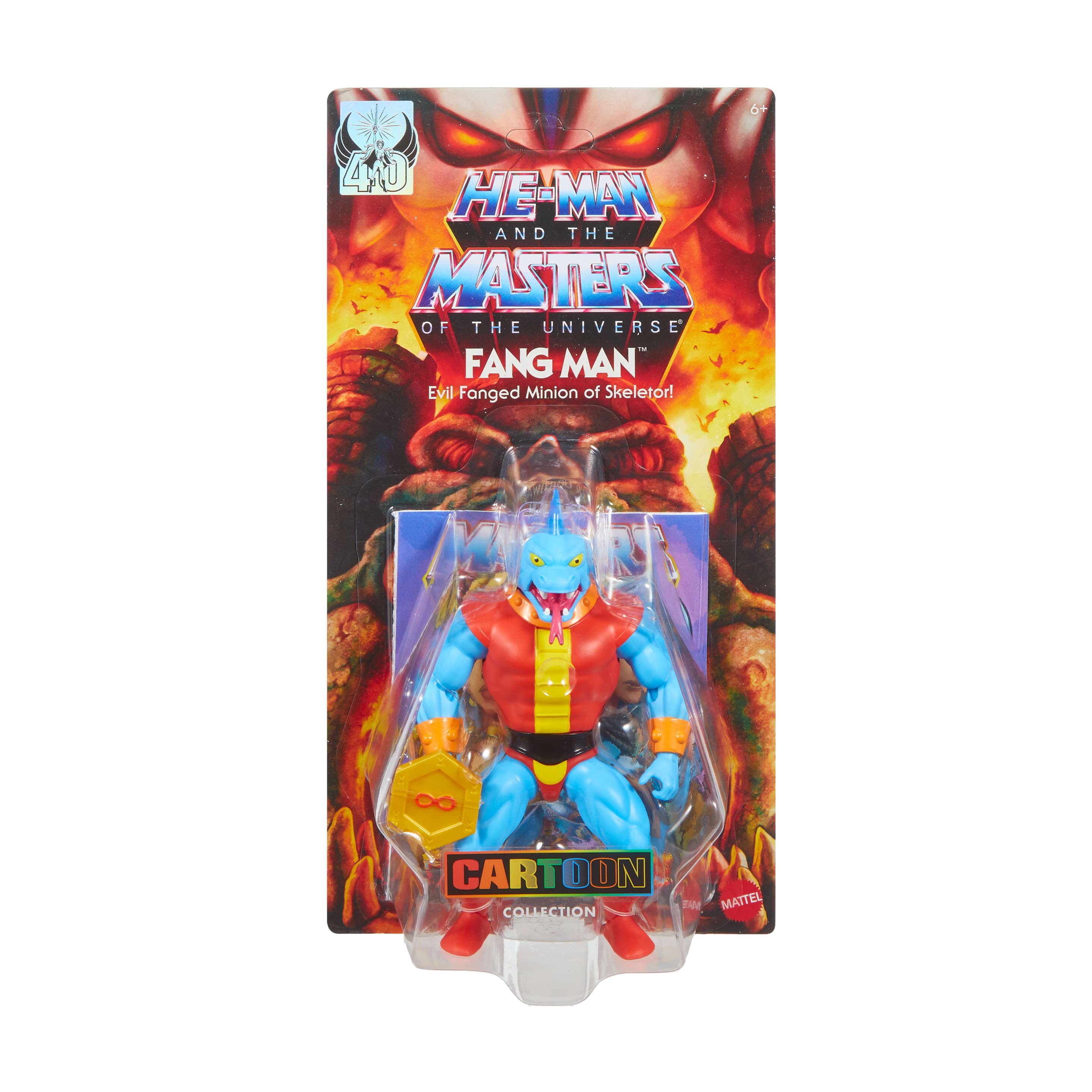 Produktbild Masters of the Universe Origins Fang Man aus der Cartoon-Kollektion ca. 14 cm große Actionfigur, MOTU Bösewicht-Spielzeug 6 von 6