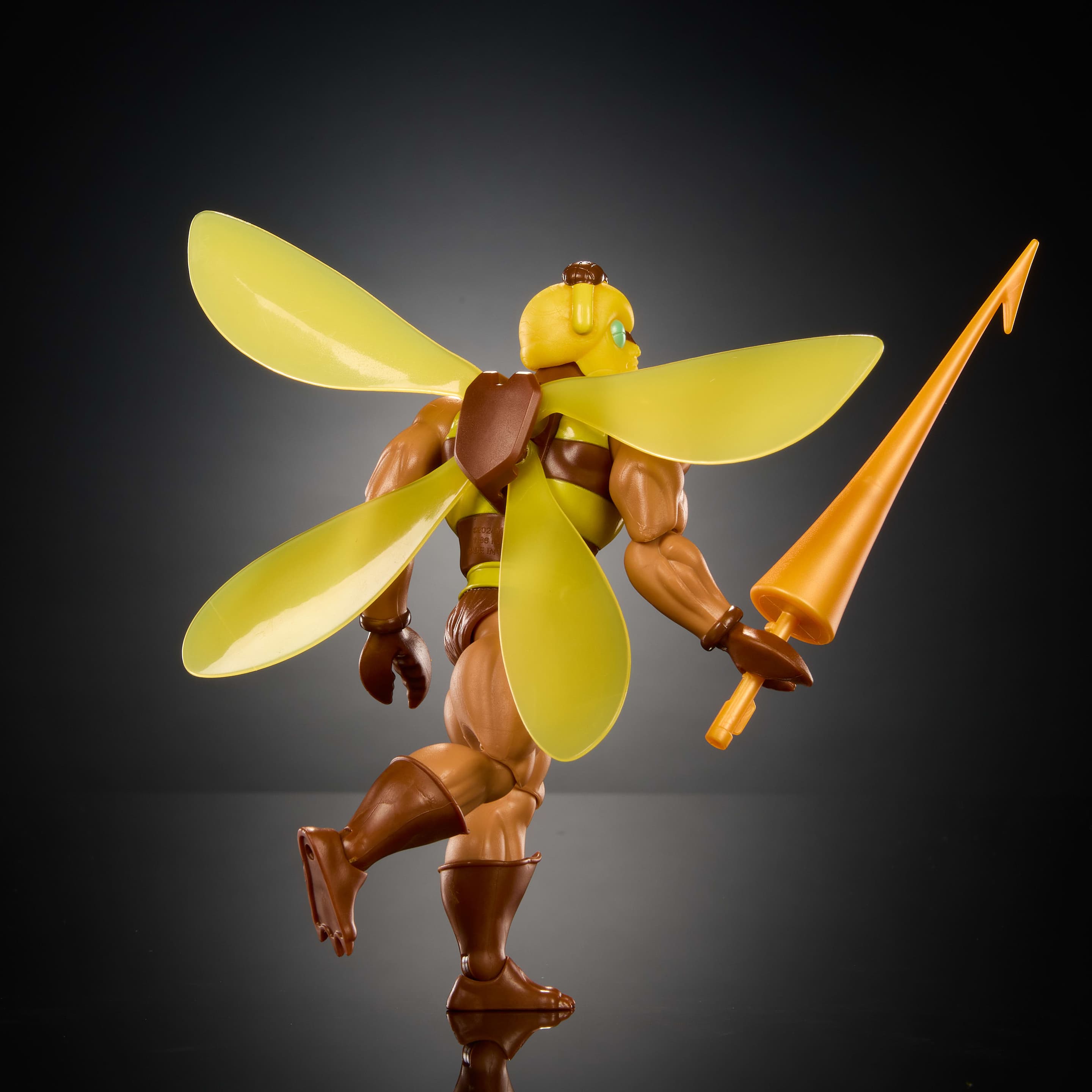 Produktbild Masters of the Universe Origins Buzz-Off aus der Cartoon-Kollektion, ca. 14 cm große Actionfigur, heroischer Anführer der Bienen 2 von 5
