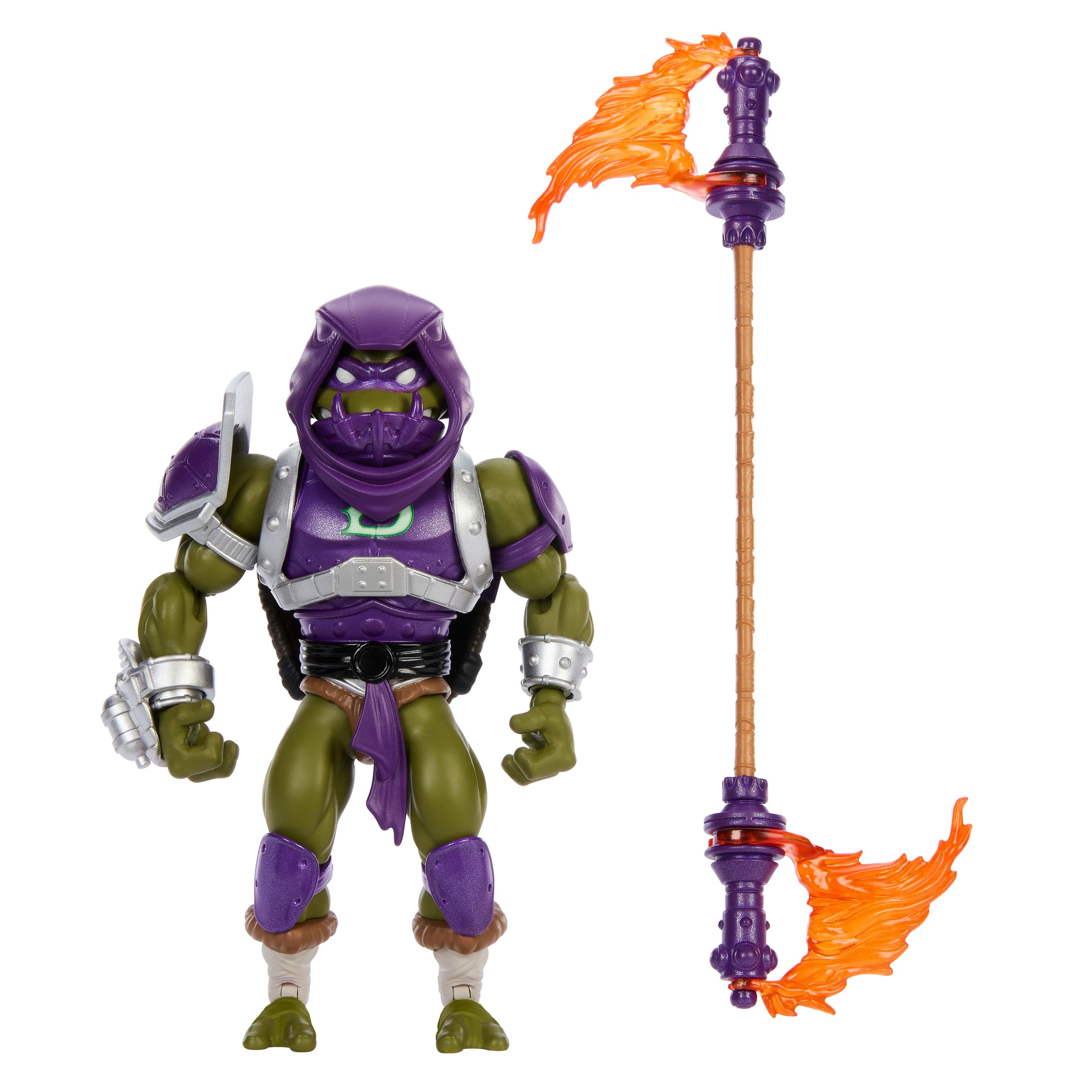Masters Of Universe Origins Turtles Of Grayskull Donatello Action-Figur, TMNT MOTU Reptile Wars Toy