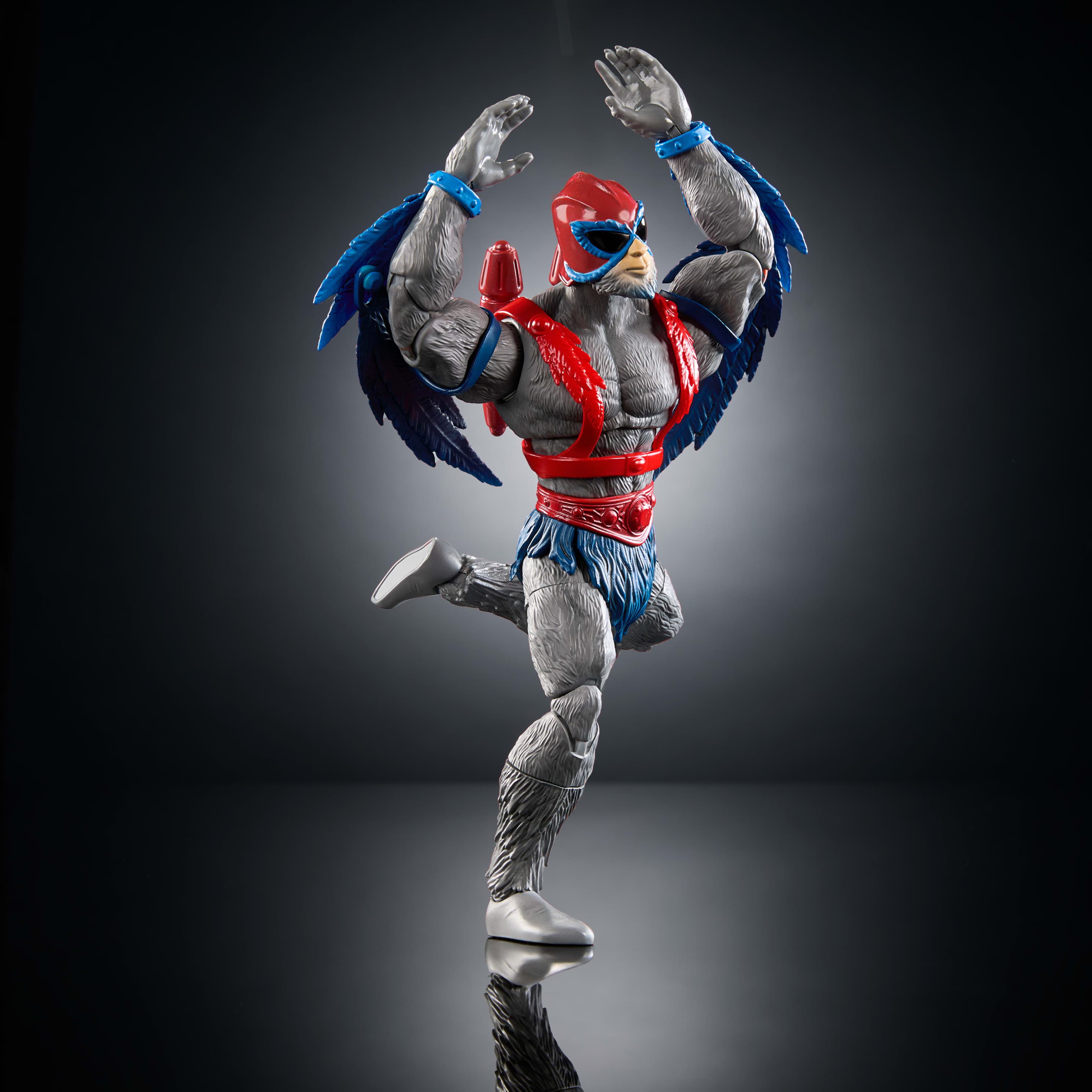Produktbild Masters of the Universe Masterverse Vintage Collection Stratos-Actionfigur 3 von 6