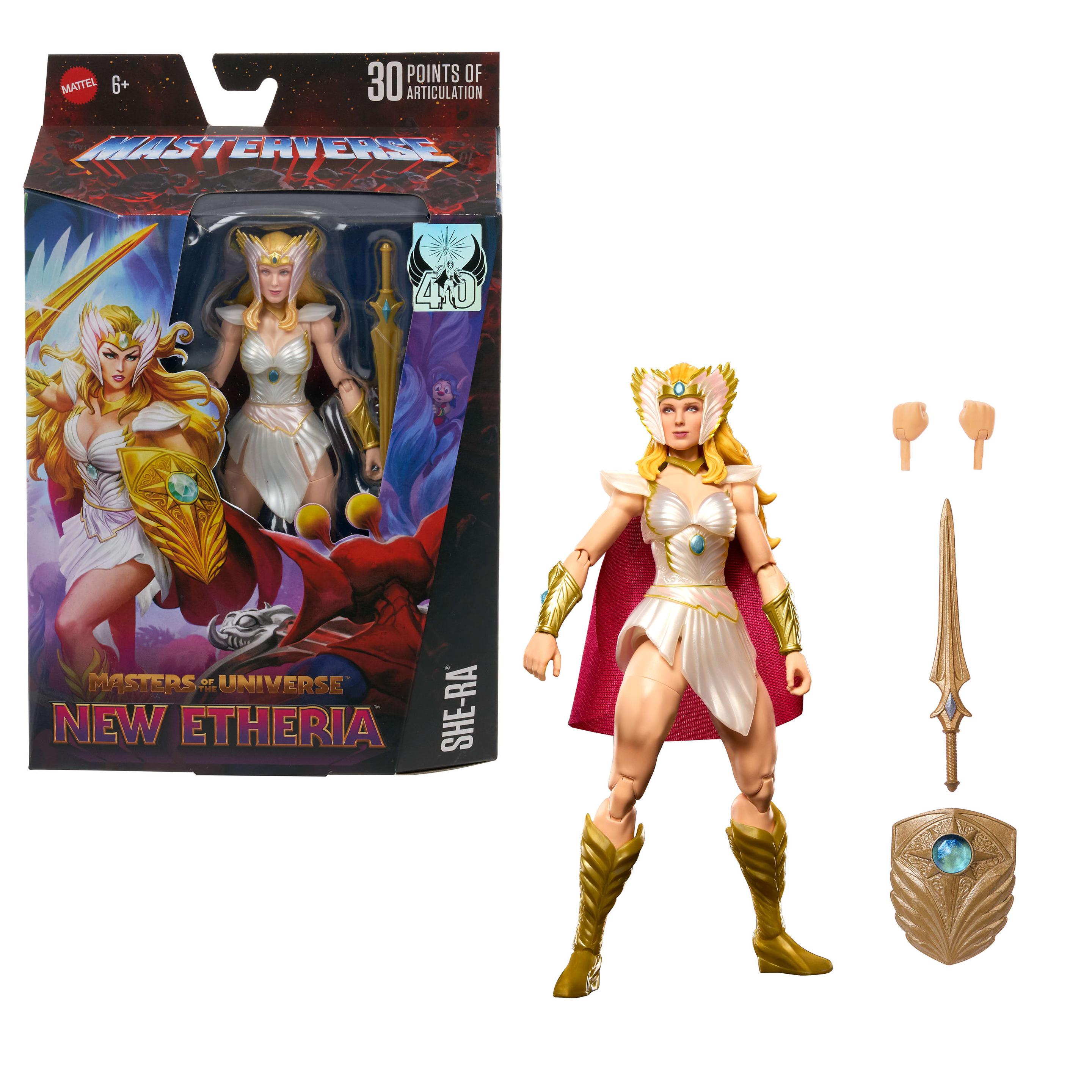Masters of the Universe Masterverse New Etheria She-Ra-Actionfigur, ca. 18 cm groß