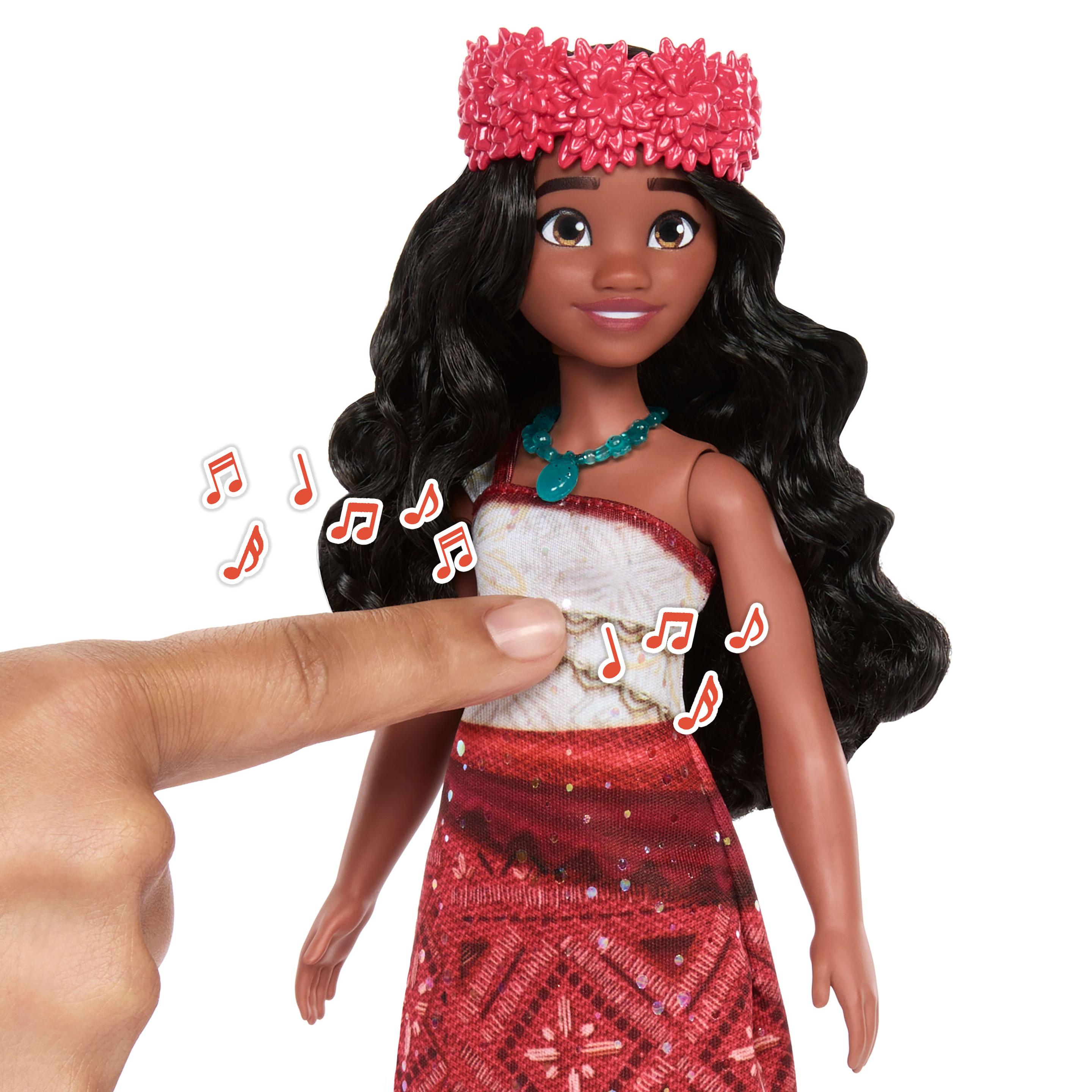 Produktbild Disney Vaiana 2 singende Vaiana-Abenteuerpuppe mit Accessoires, singt We‘re back“ in 4 Sprachen 3 von 6