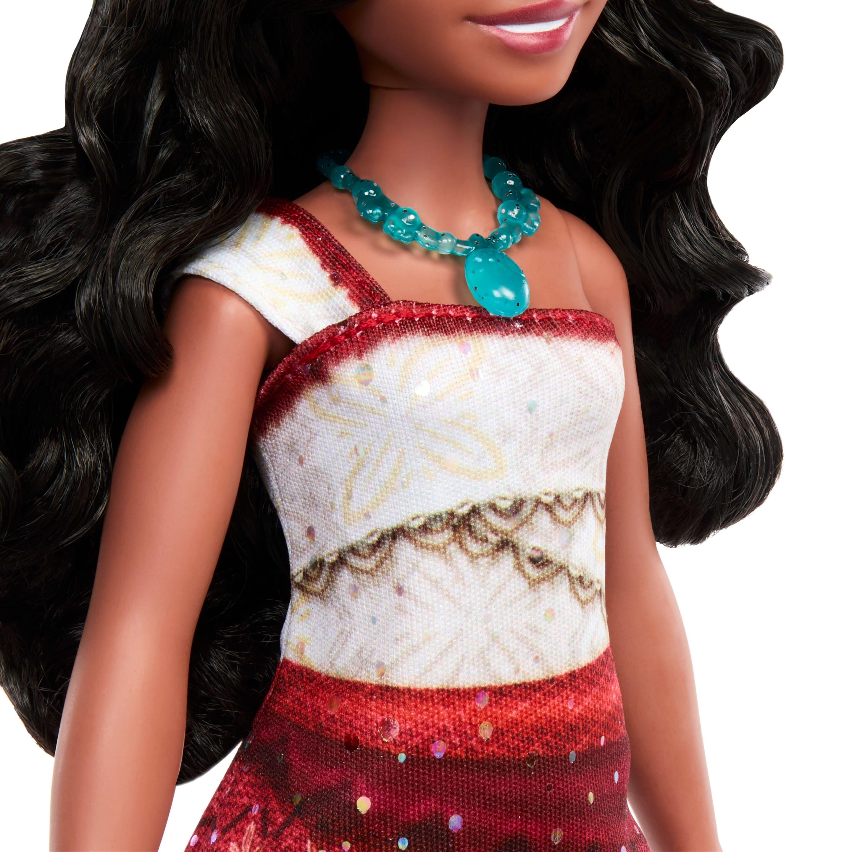 Produktbild Disney Vaiana 2 singende Vaiana-Abenteuerpuppe mit Accessoires, singt We‘re back“ in 4 Sprachen 4 von 6