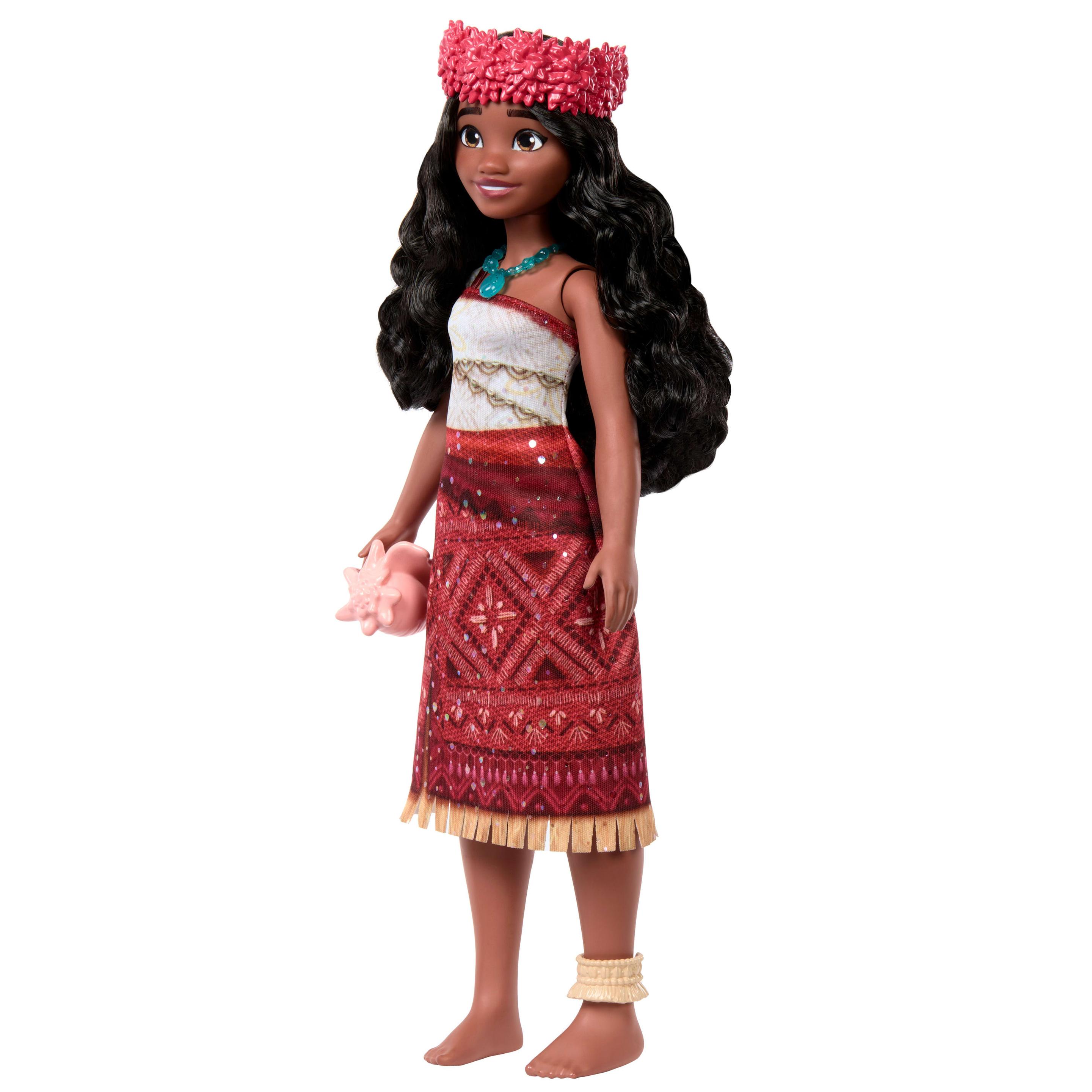 Produktbild Disney Vaiana 2 singende Vaiana-Abenteuerpuppe mit Accessoires, singt We‘re back“ in 4 Sprachen 6 von 6